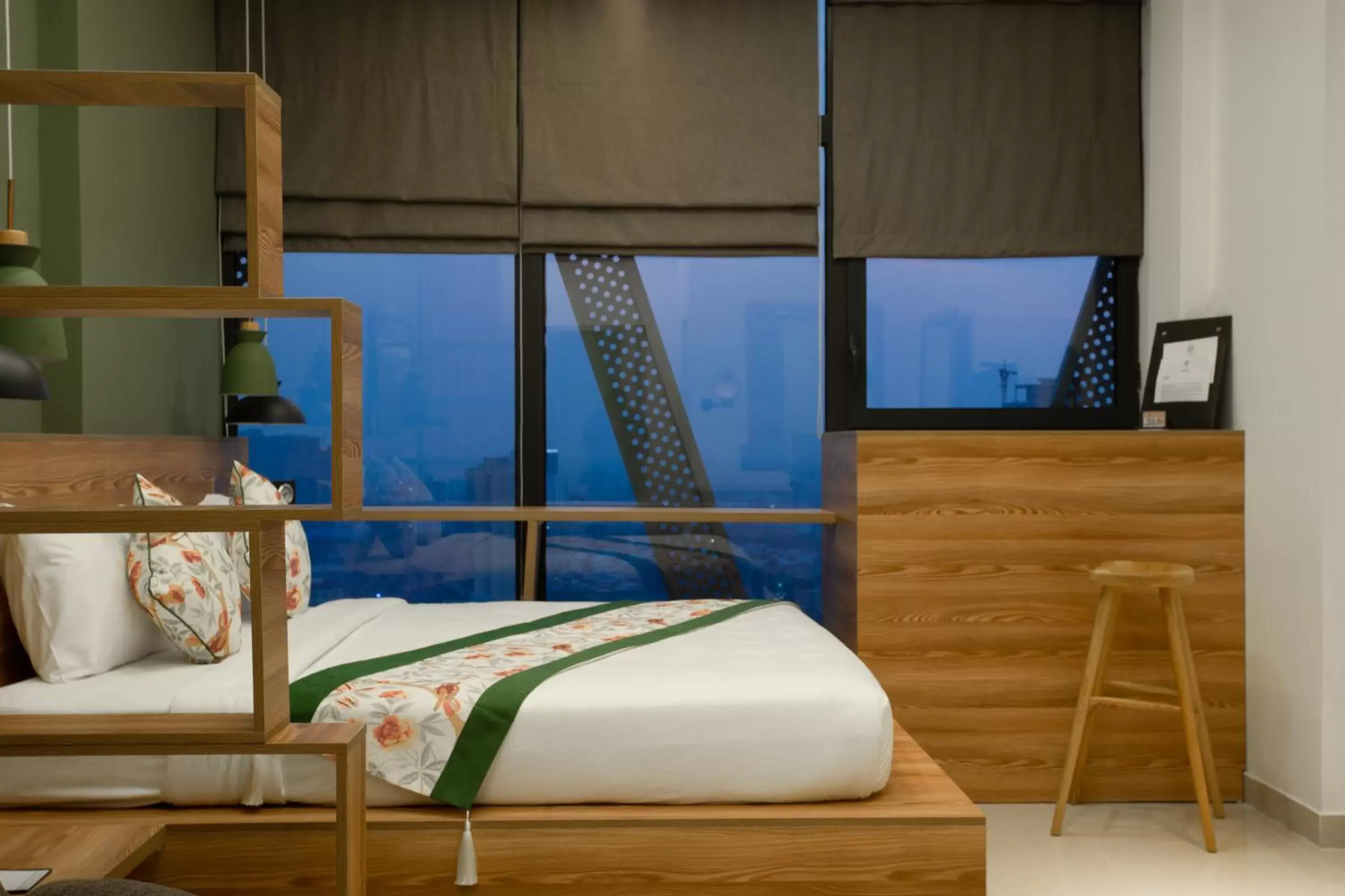 Deluxe Double Room - City View in The Snowbell Hotel & Spa at The Bridge Deluxe Double Room - City View in The Snowbell Hotel & Spa at The Bridge