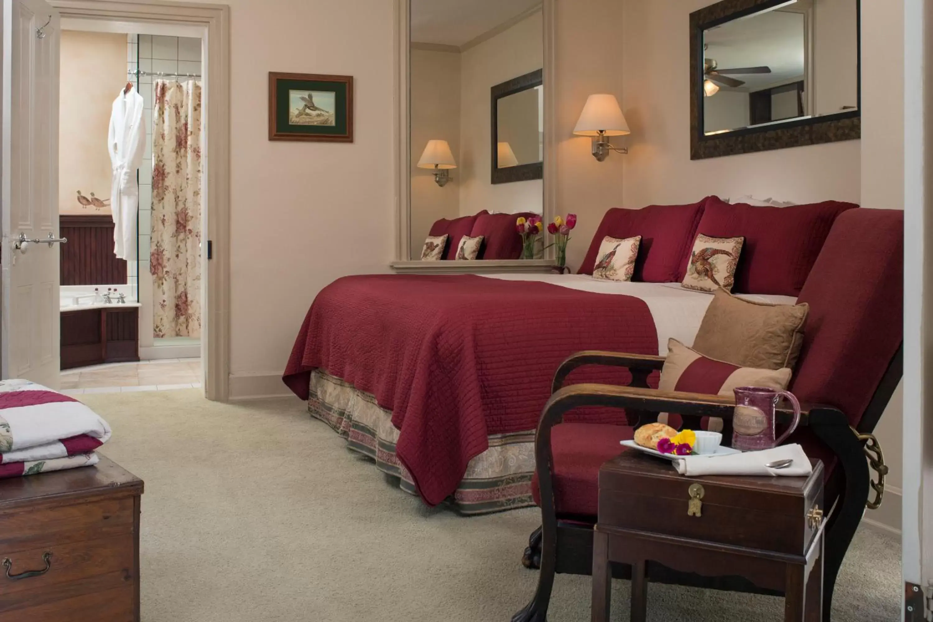 Bedroom in Pheasant Field Bed and Breakfast