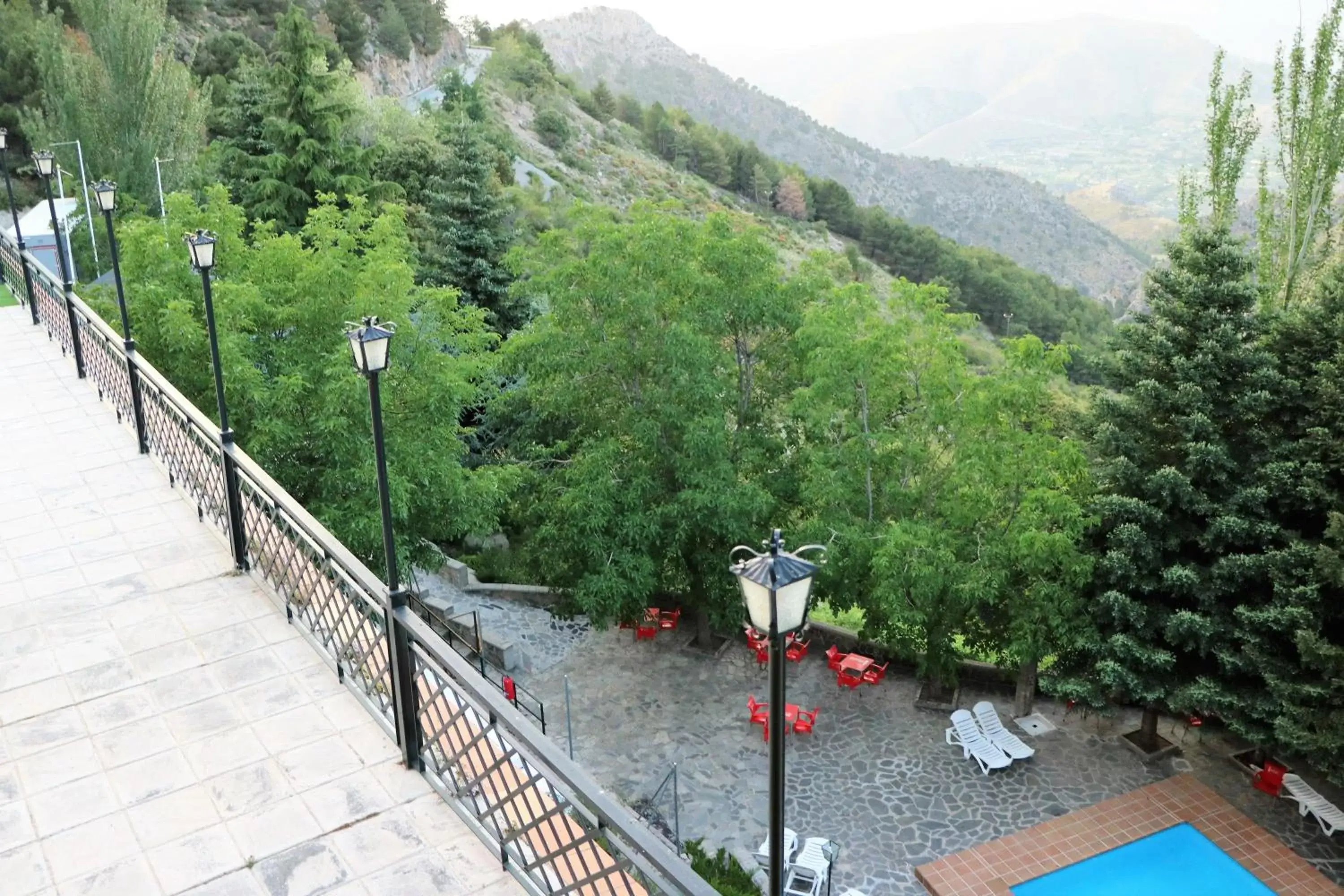 Pool view in Hotel El Guerra Pool view in Hotel El Guerra
