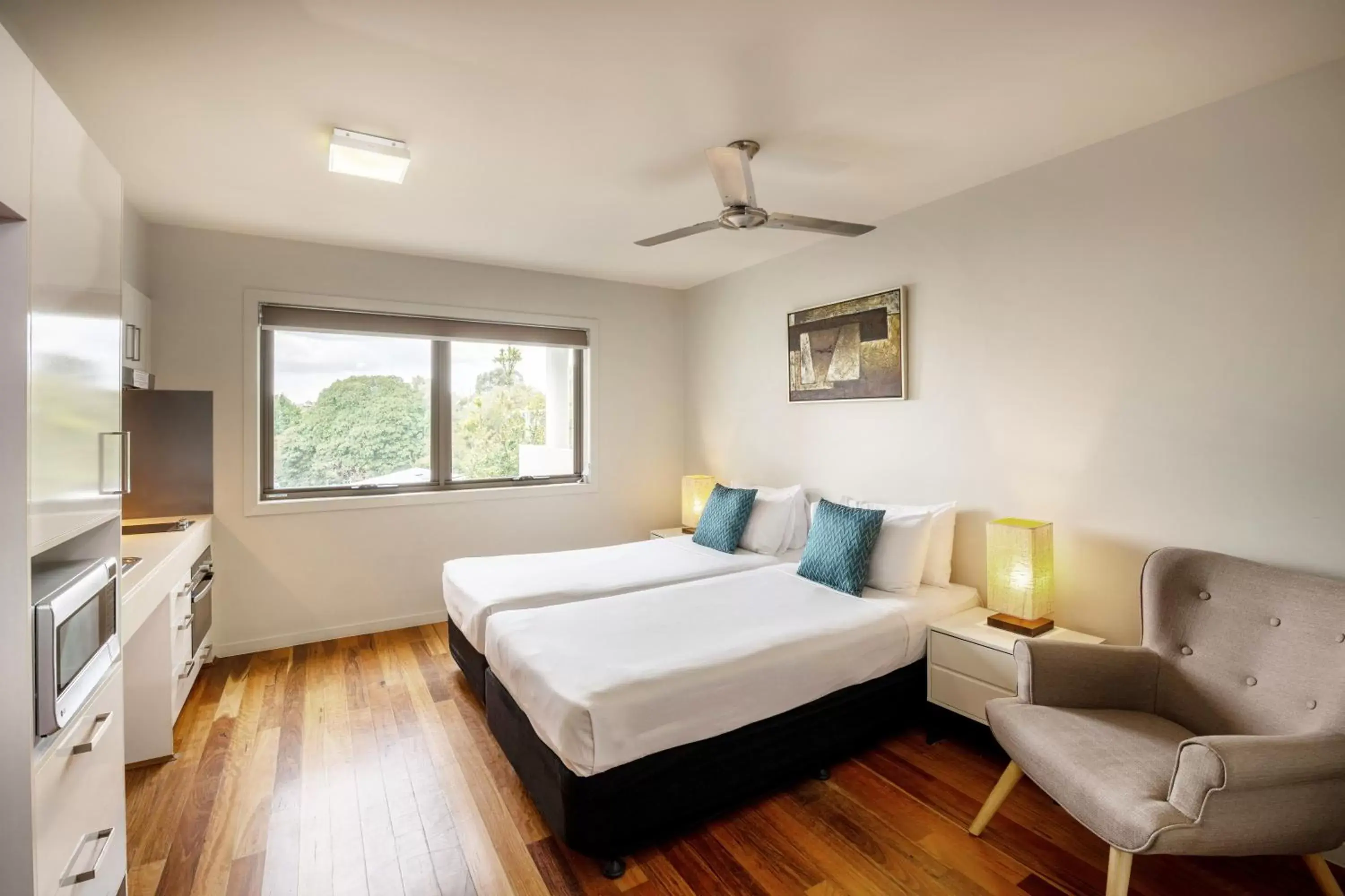 Bedroom in Essence Apartments Chermside