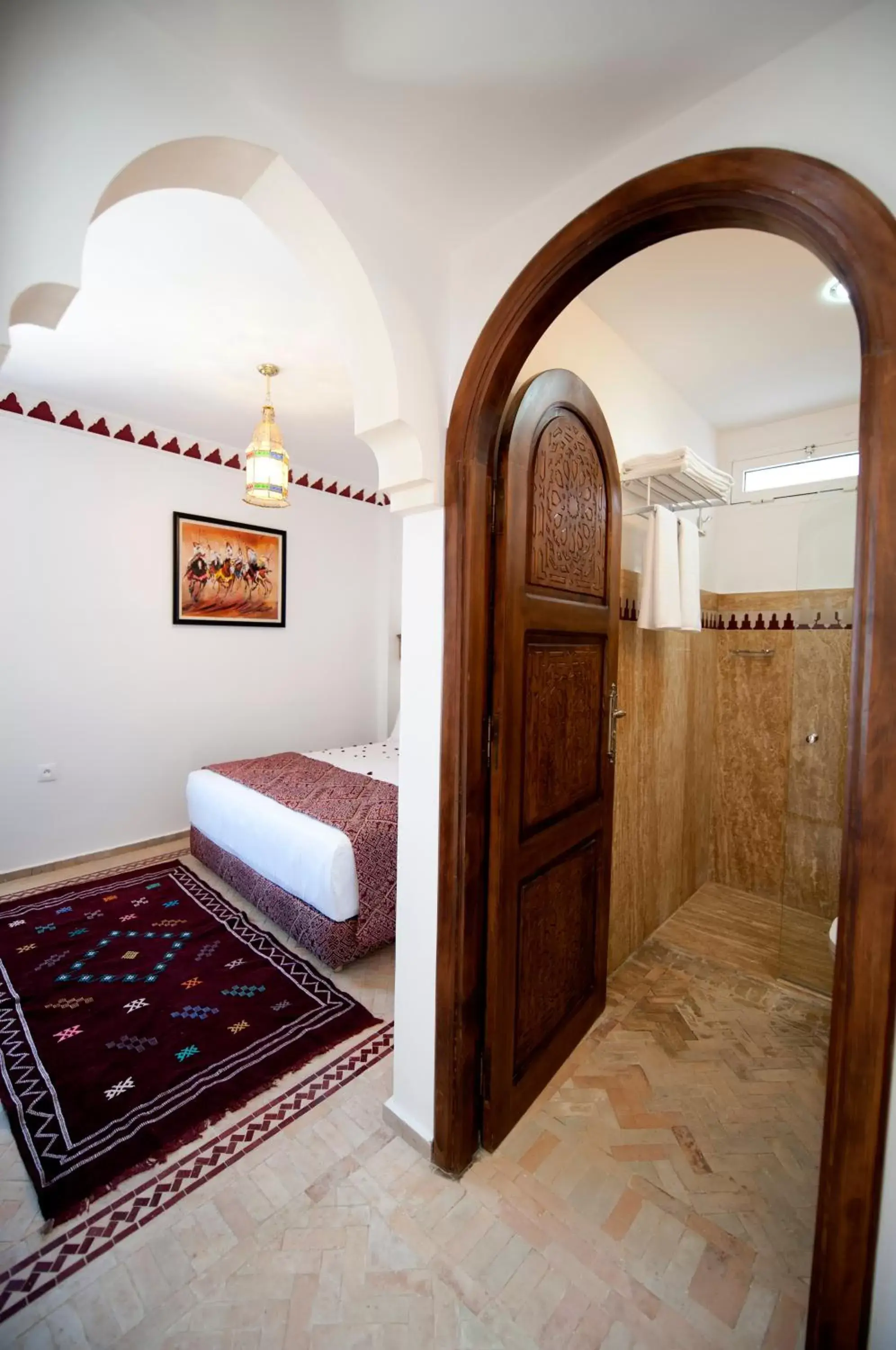 Bathroom, Bed in Dar Yasmine