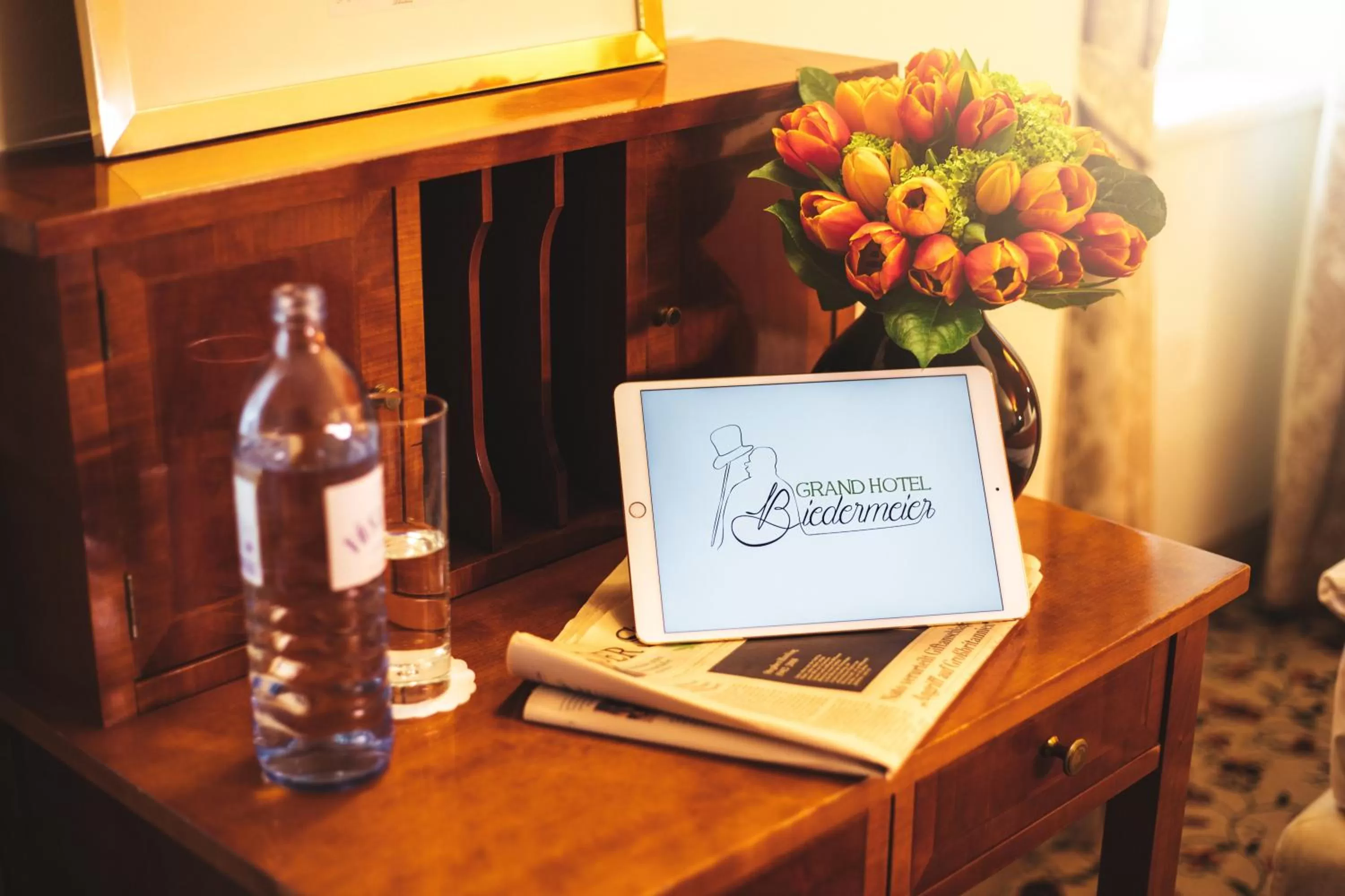 Decorative detail in Mercure Grand Hotel Biedermeier Wien