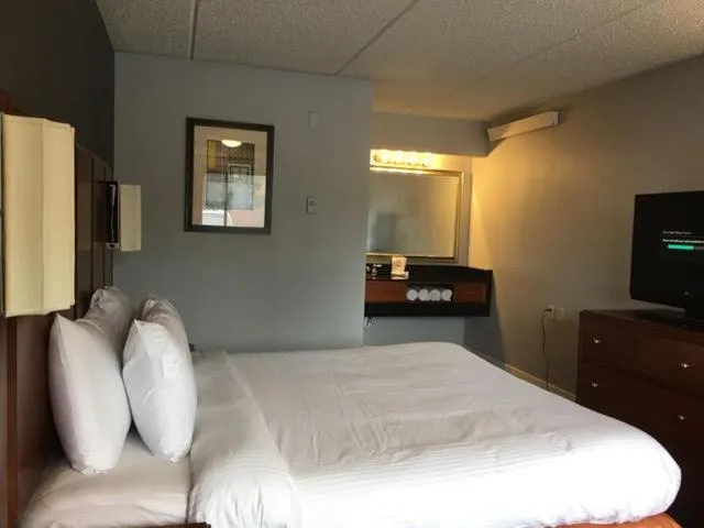 Bed in Extend-a-Suites Phoenix