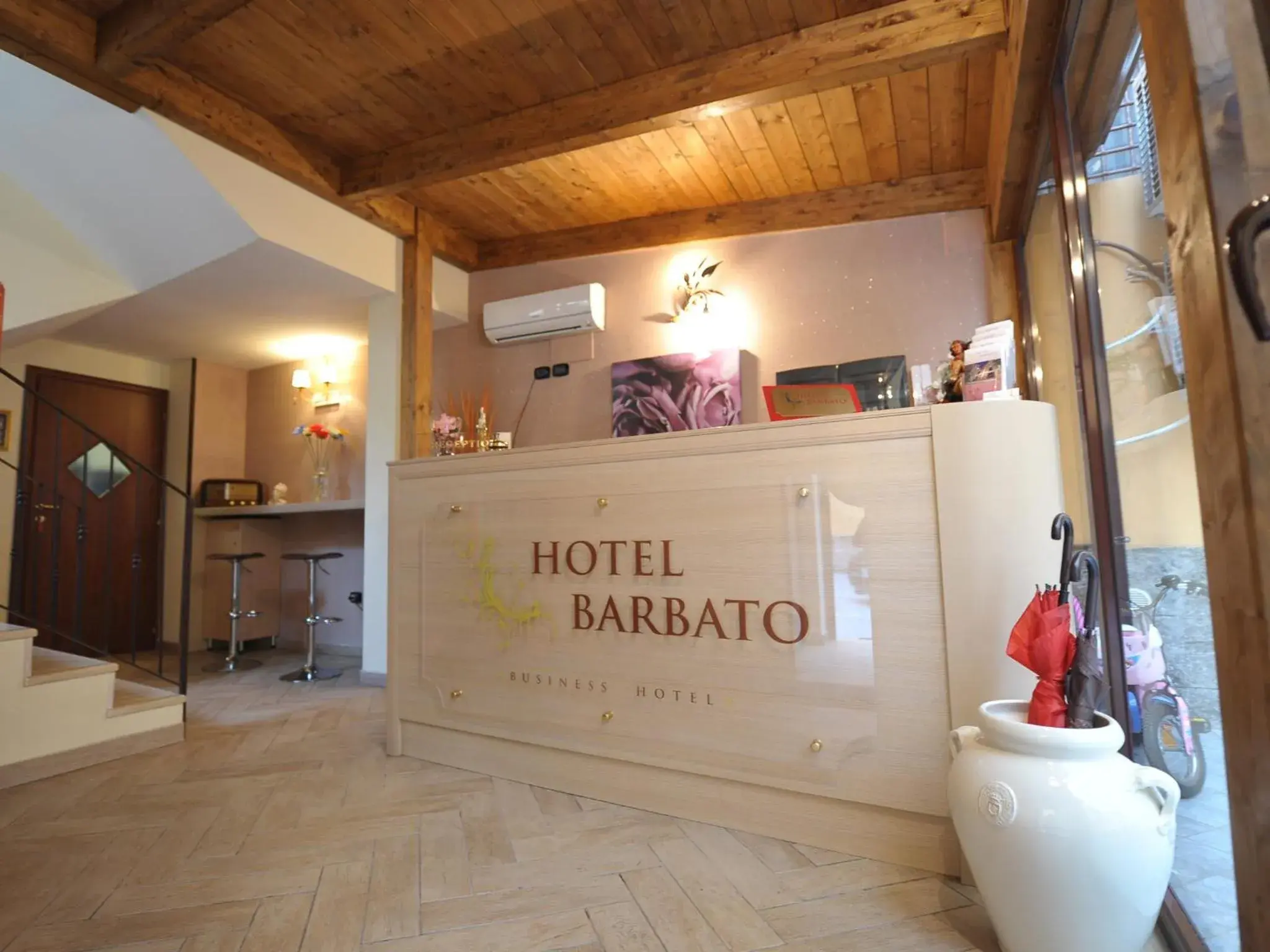 Lobby or reception in Hotel Barbato