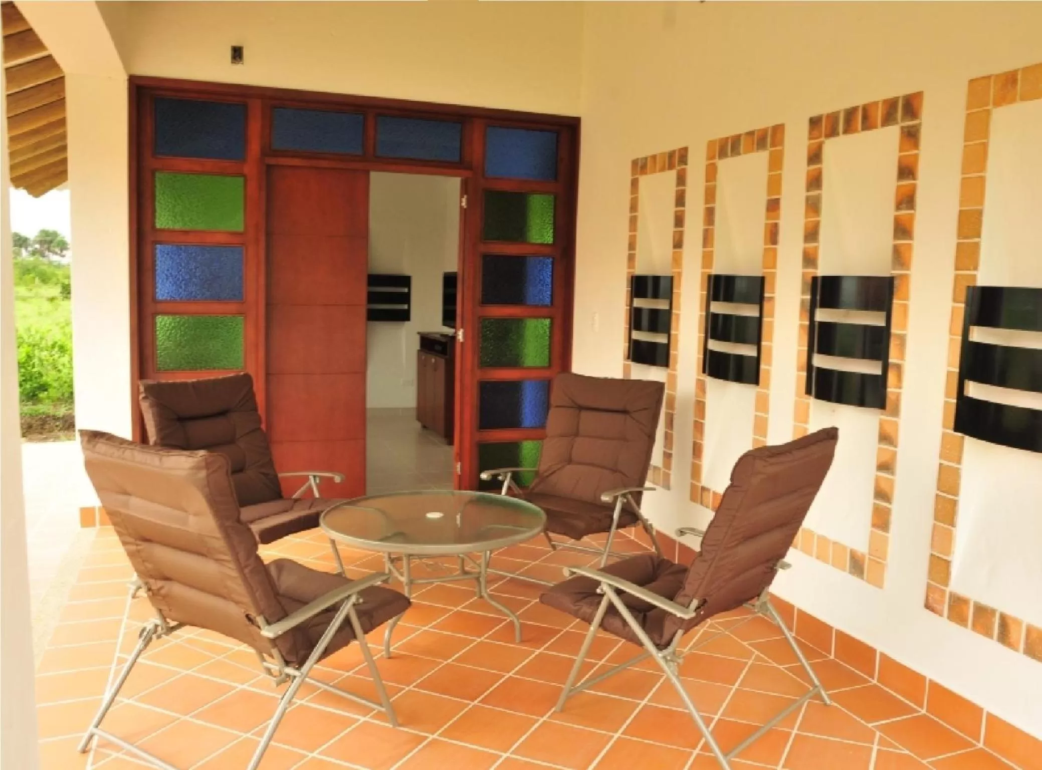 Balcony/Terrace in Brizantha Hotel Campestre