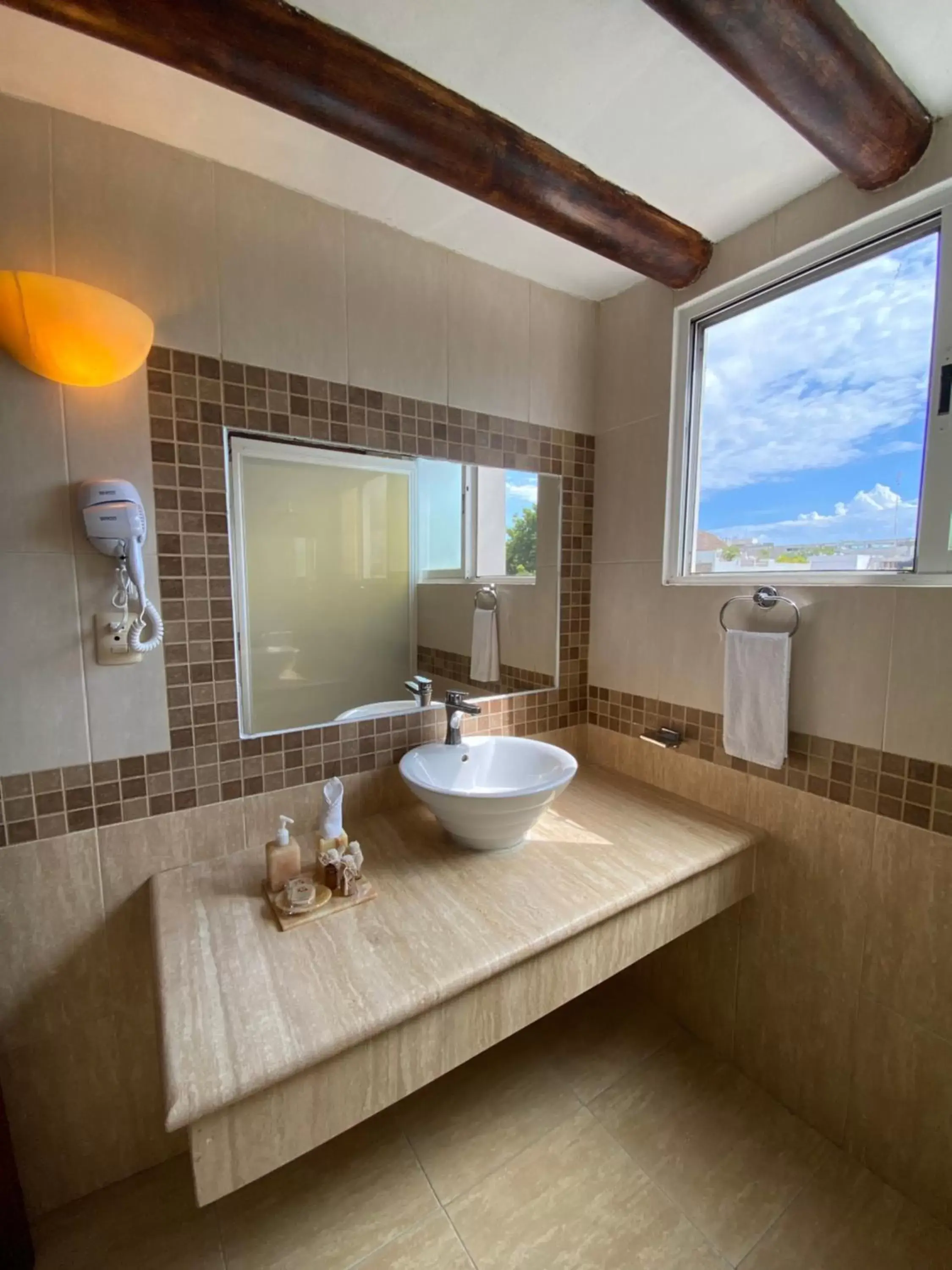 Bathroom in Hotel El Campanario Playa del Carmen