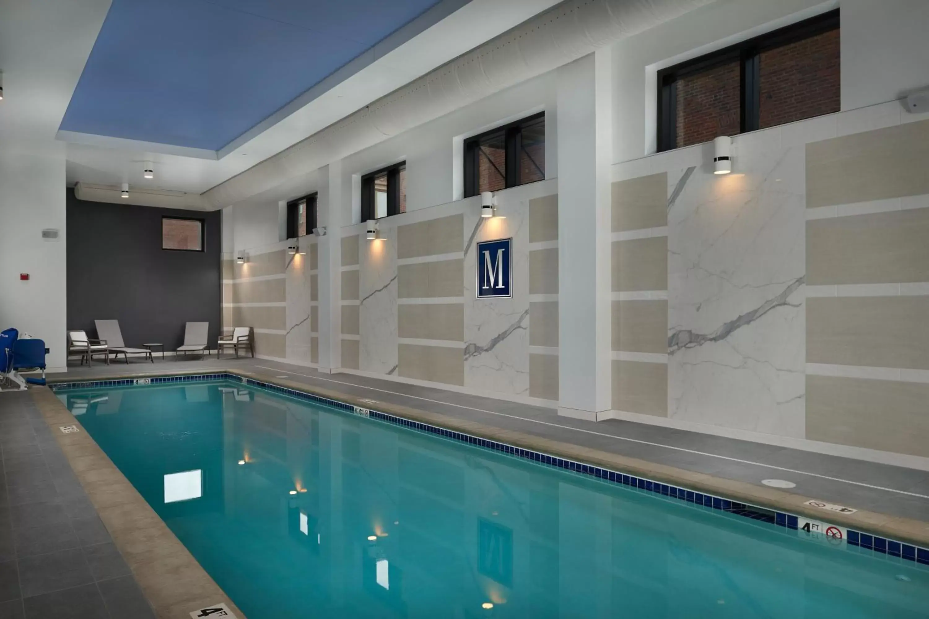 Swimming Pool in The Merrill Hotel & Conference Center, Muscatine, a Tribute Portfolio Hotel