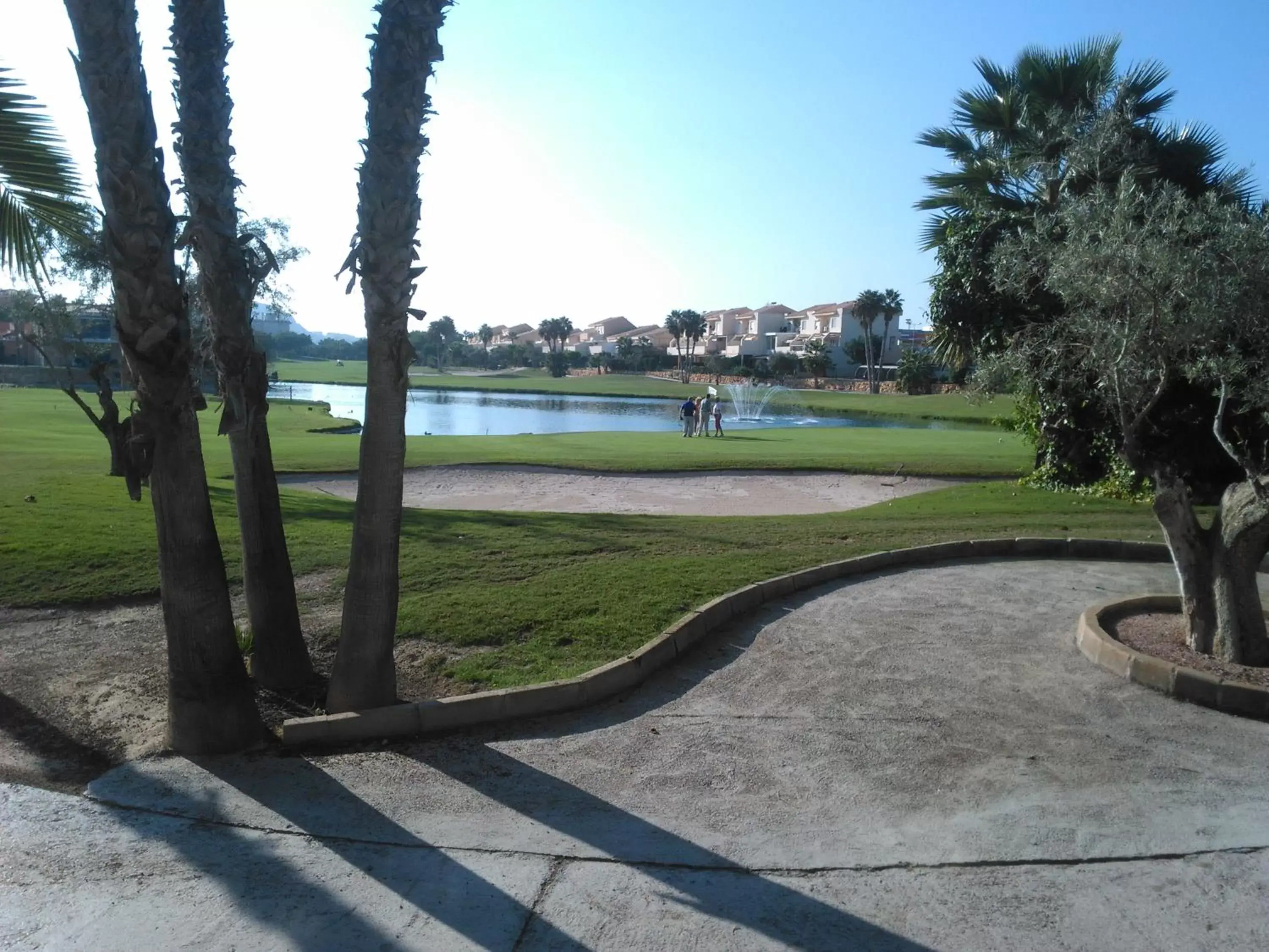 Garden view in Hotel Alicante Golf
