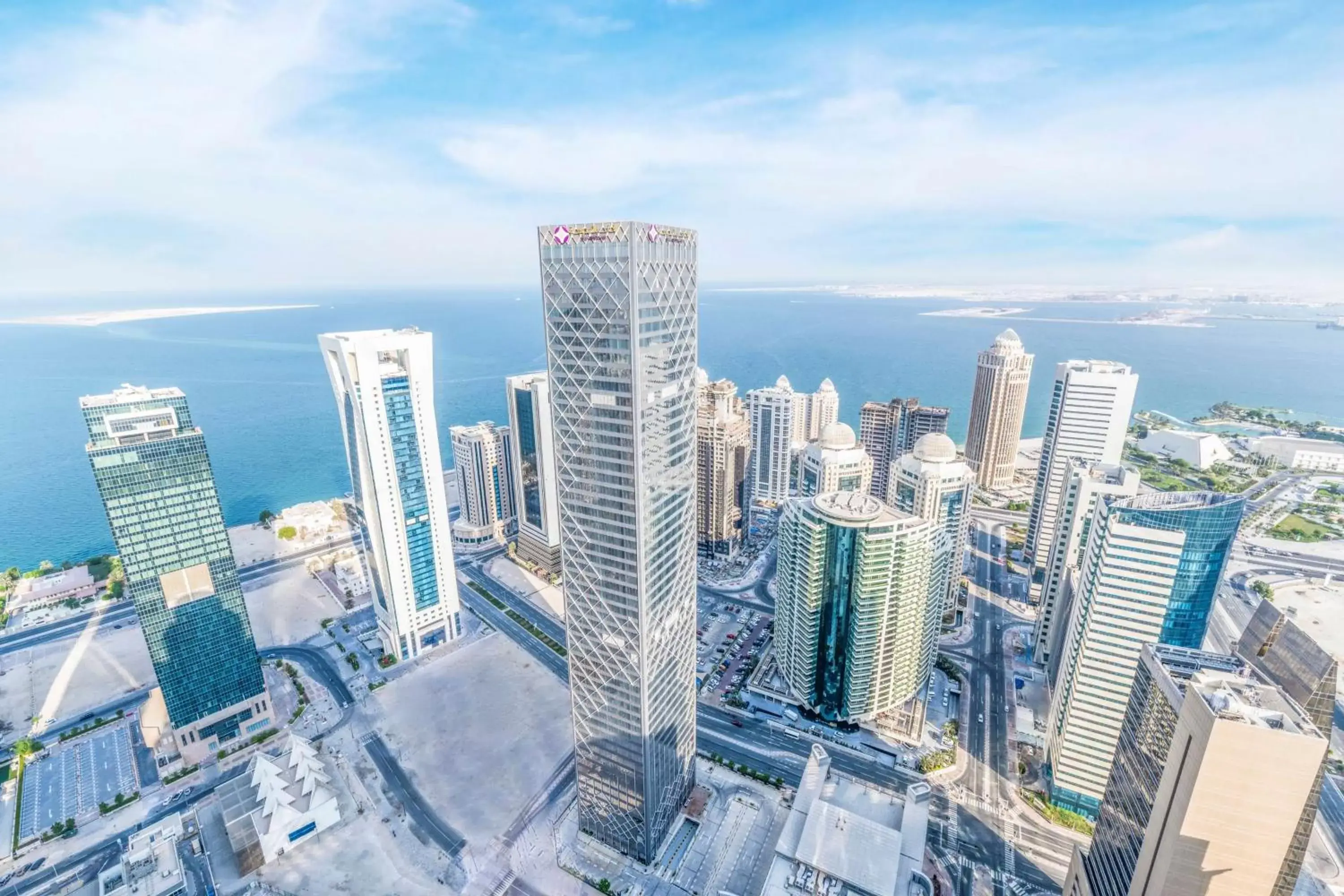 Property building, Bird's-eye View in Aleph Doha Residences, Curio Collection By Hilton