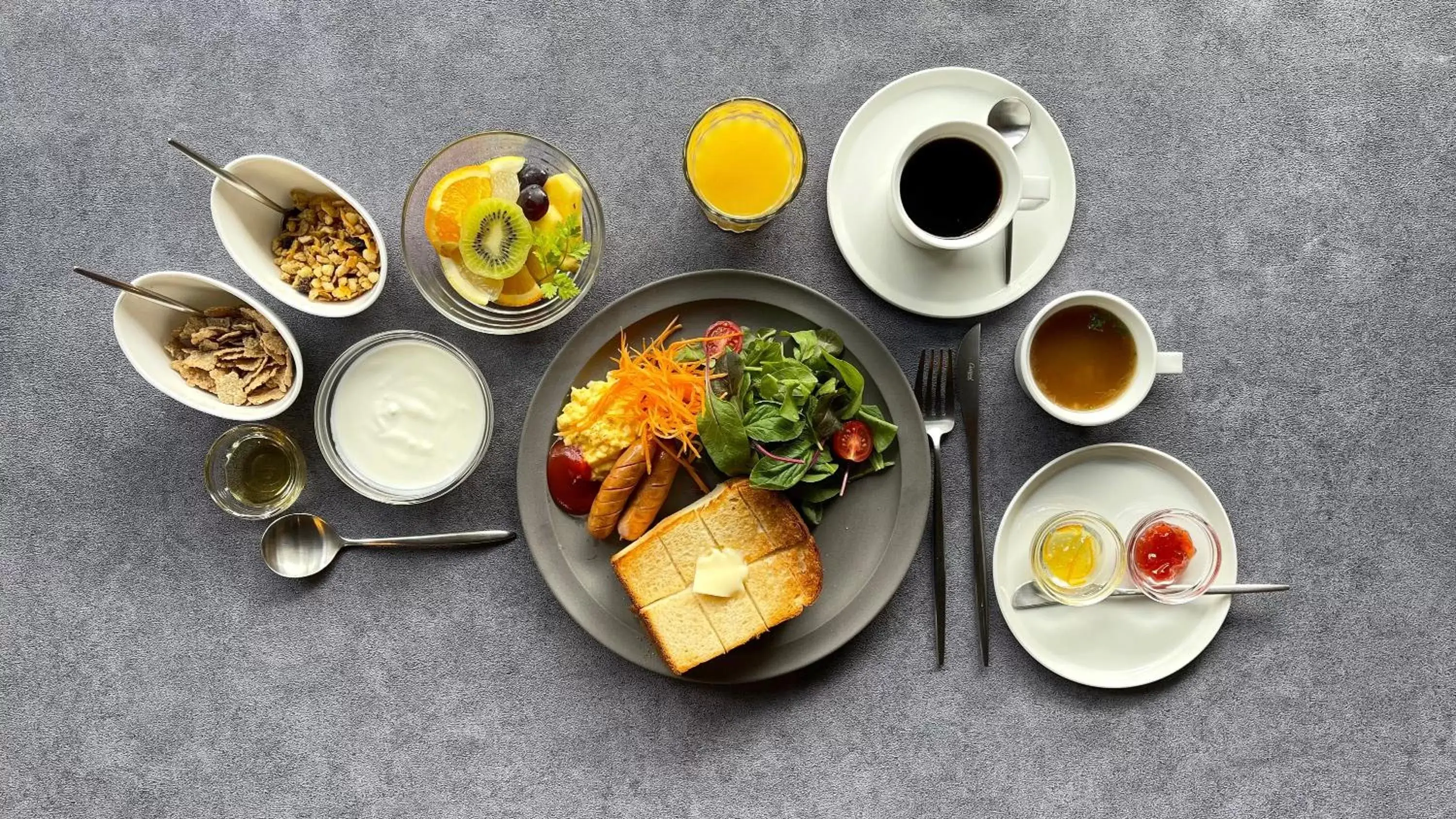 Breakfast in Hotel Cordia Osaka Hommachi