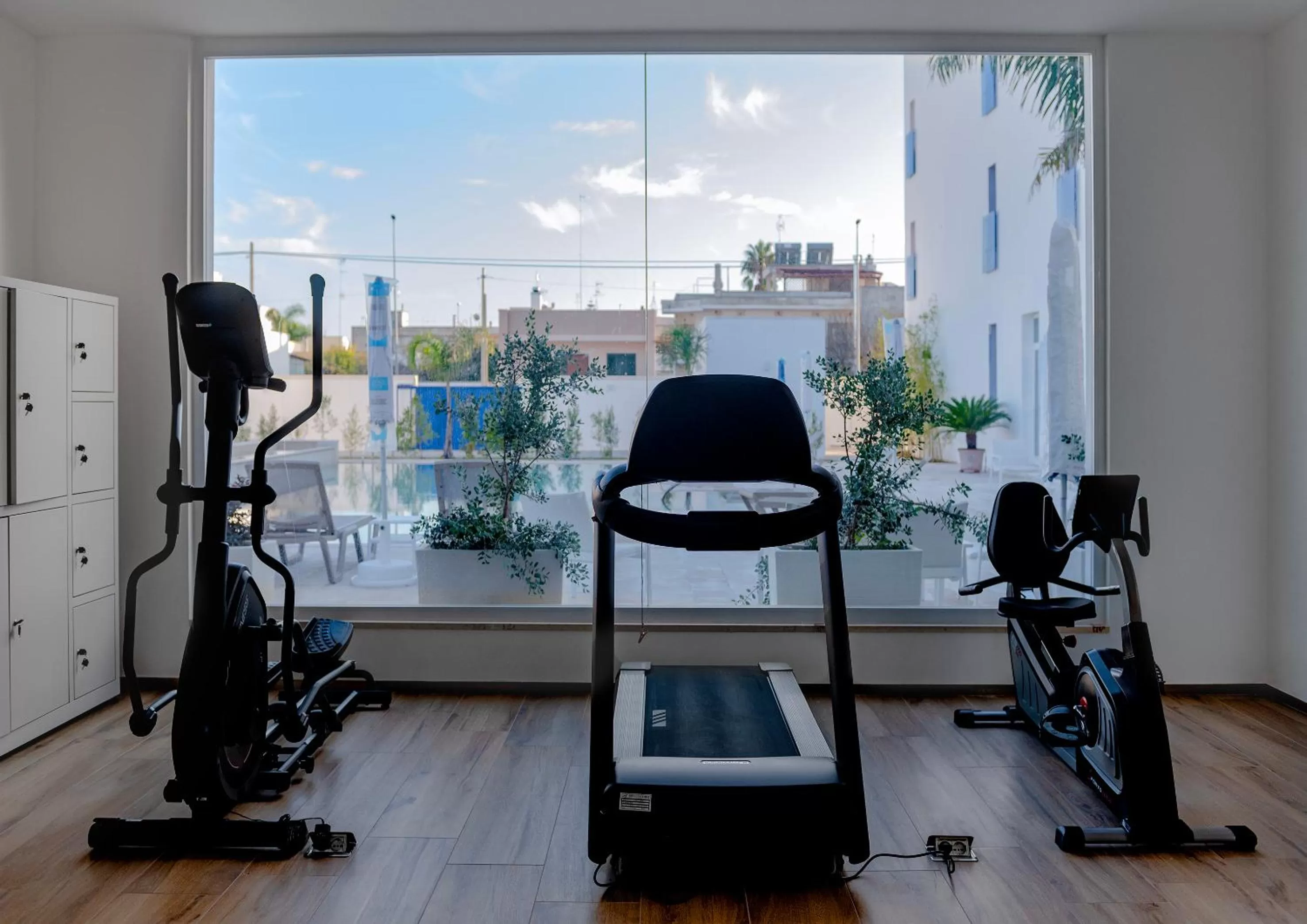 Fitness centre/facilities in Azzurra Aparthotel