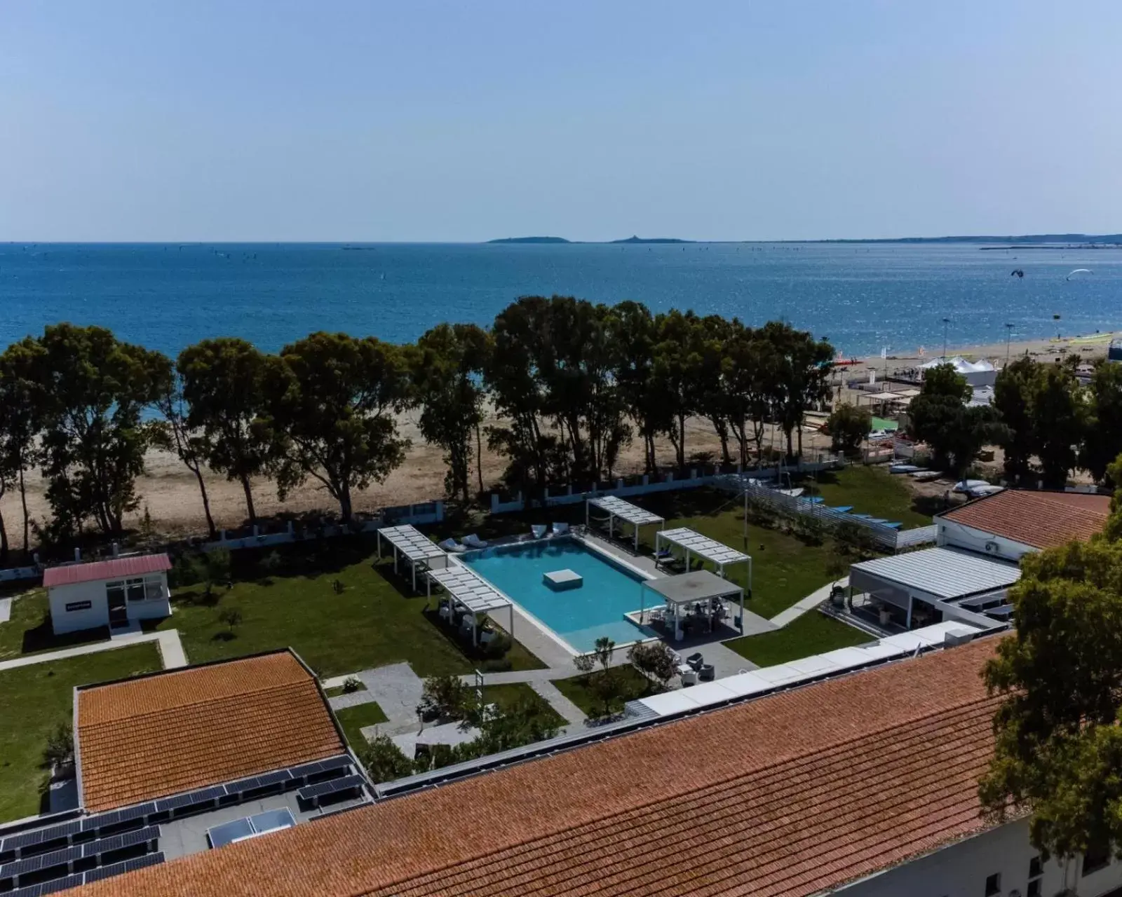 Property building, Bird's-eye View in Hotel Lido Beach