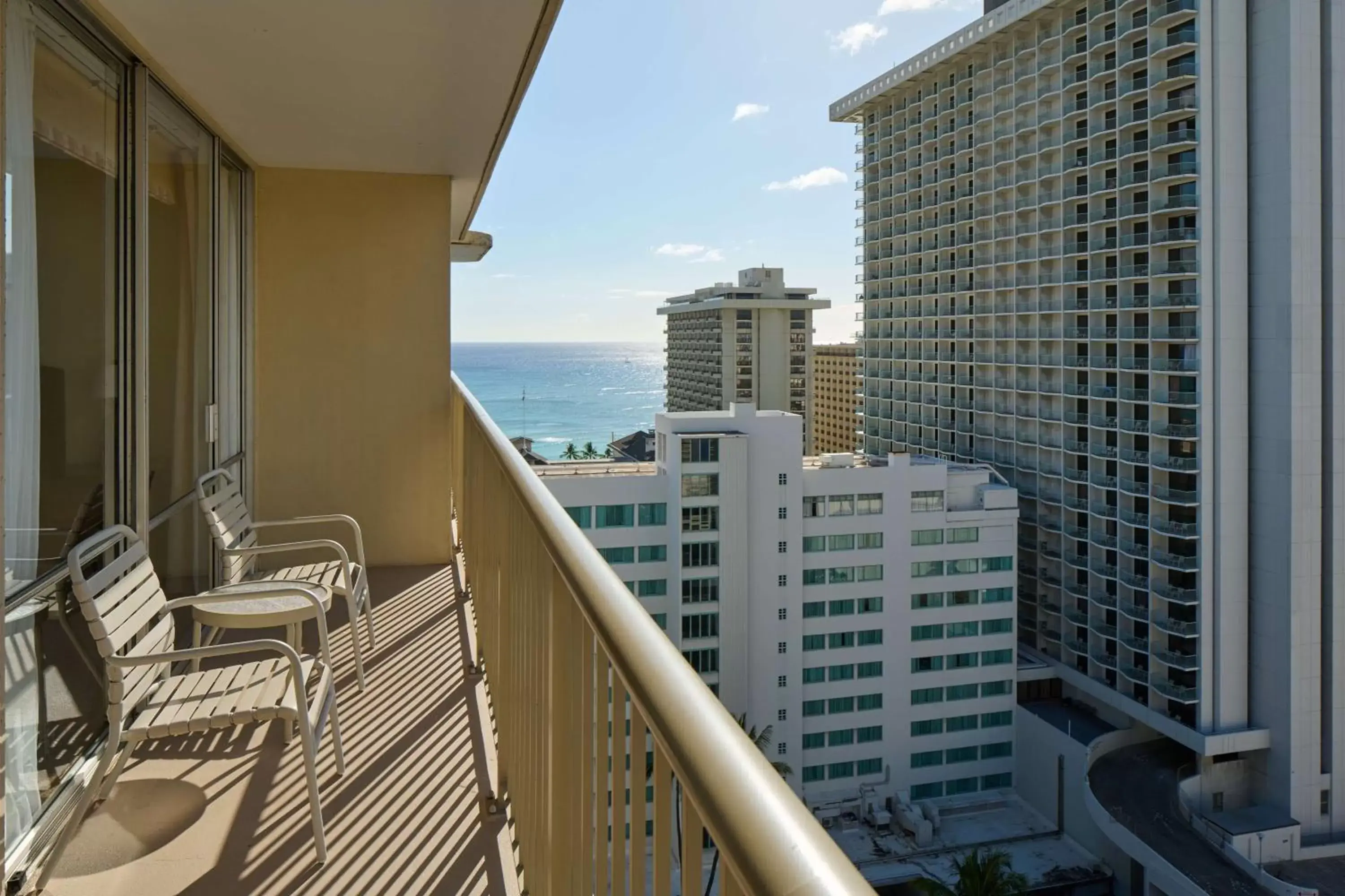 View (from property/room), Balcony/Terrace in OHANA Waikiki East by OUTRIGGER