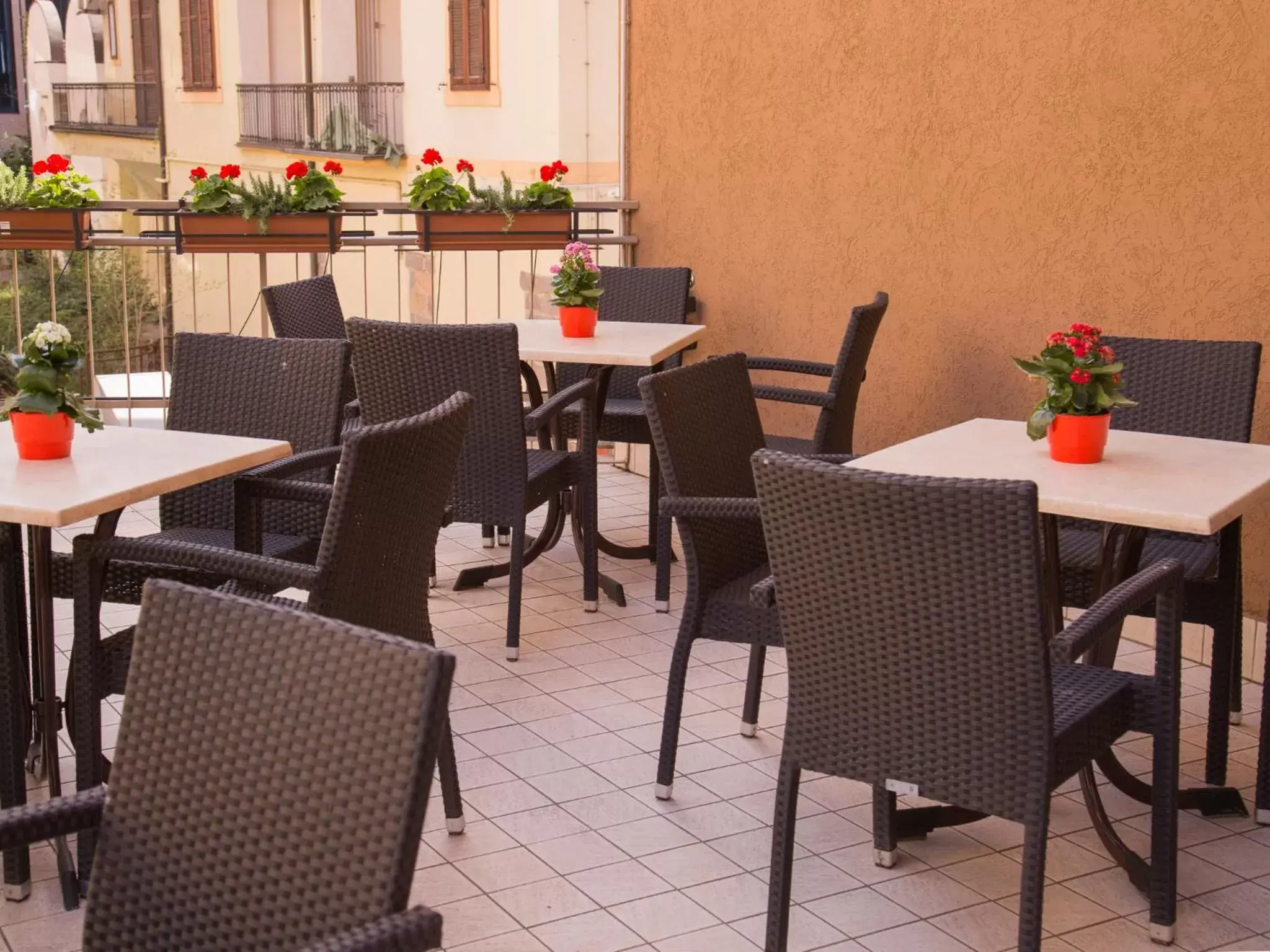 Balcony/Terrace, Restaurant/Places to Eat in Hotel Regina