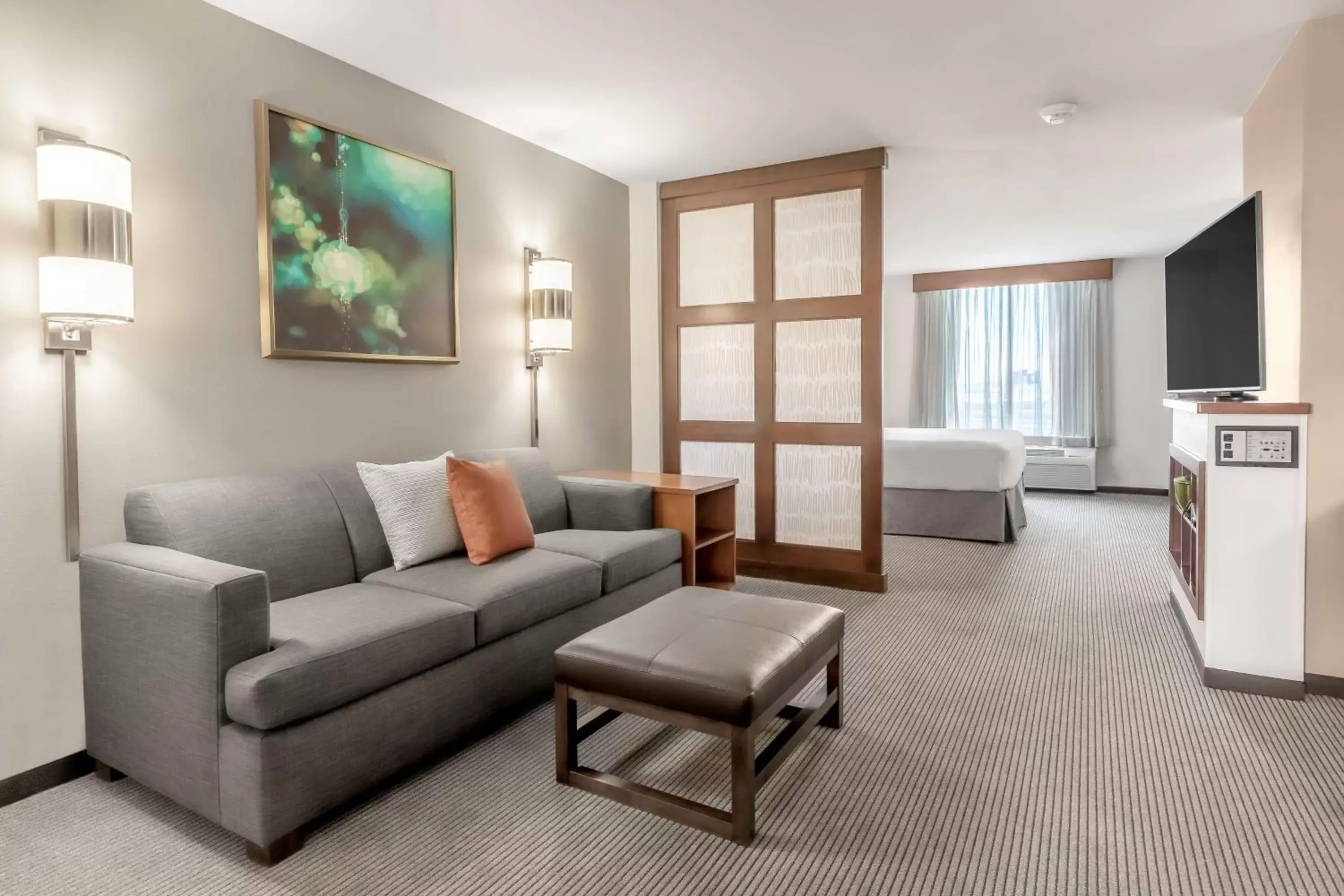 Photo of the whole room, Seating Area in Hyatt Place Salt Lake City Airport