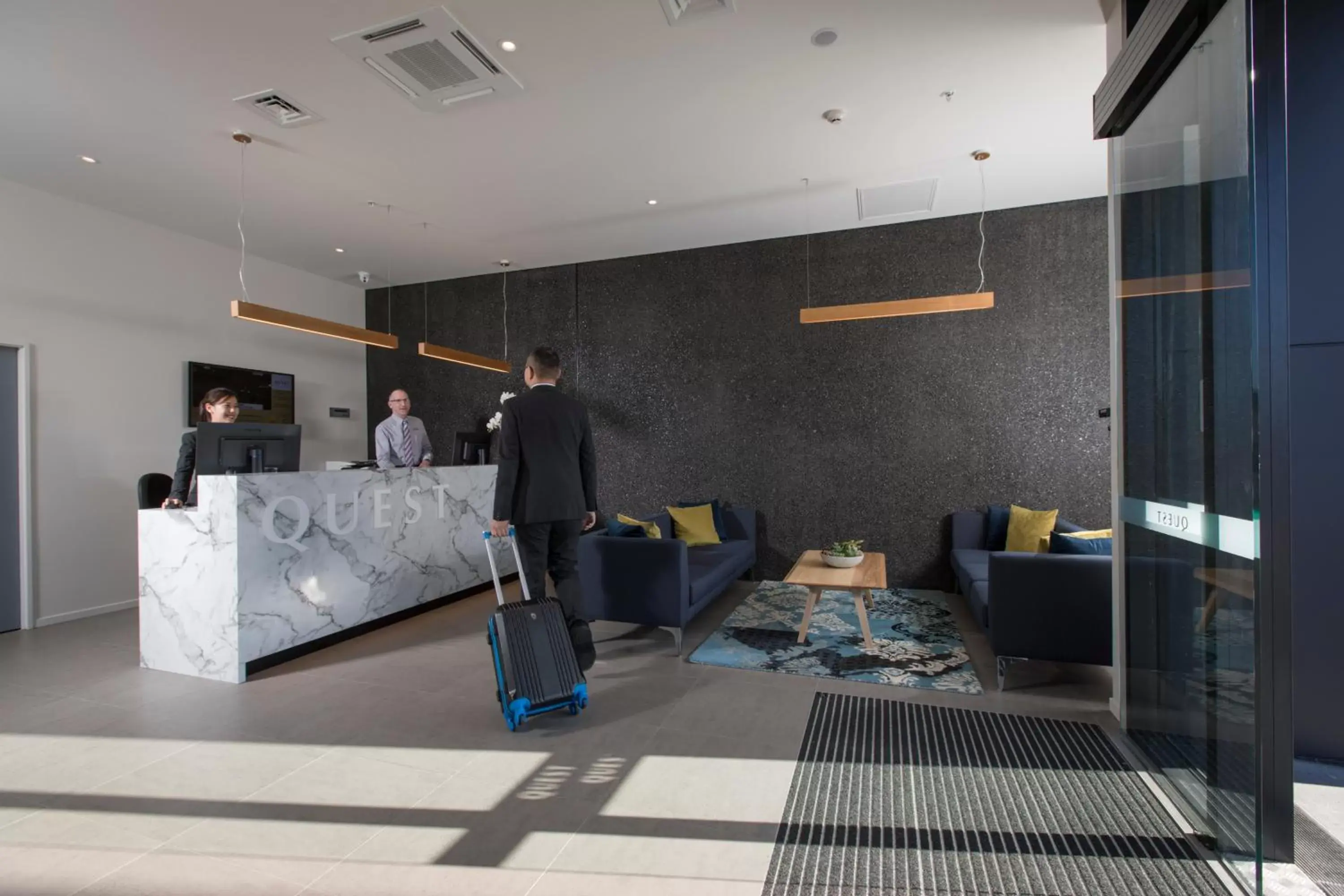 Lobby or reception in Quest on Manchester Serviced Apartments