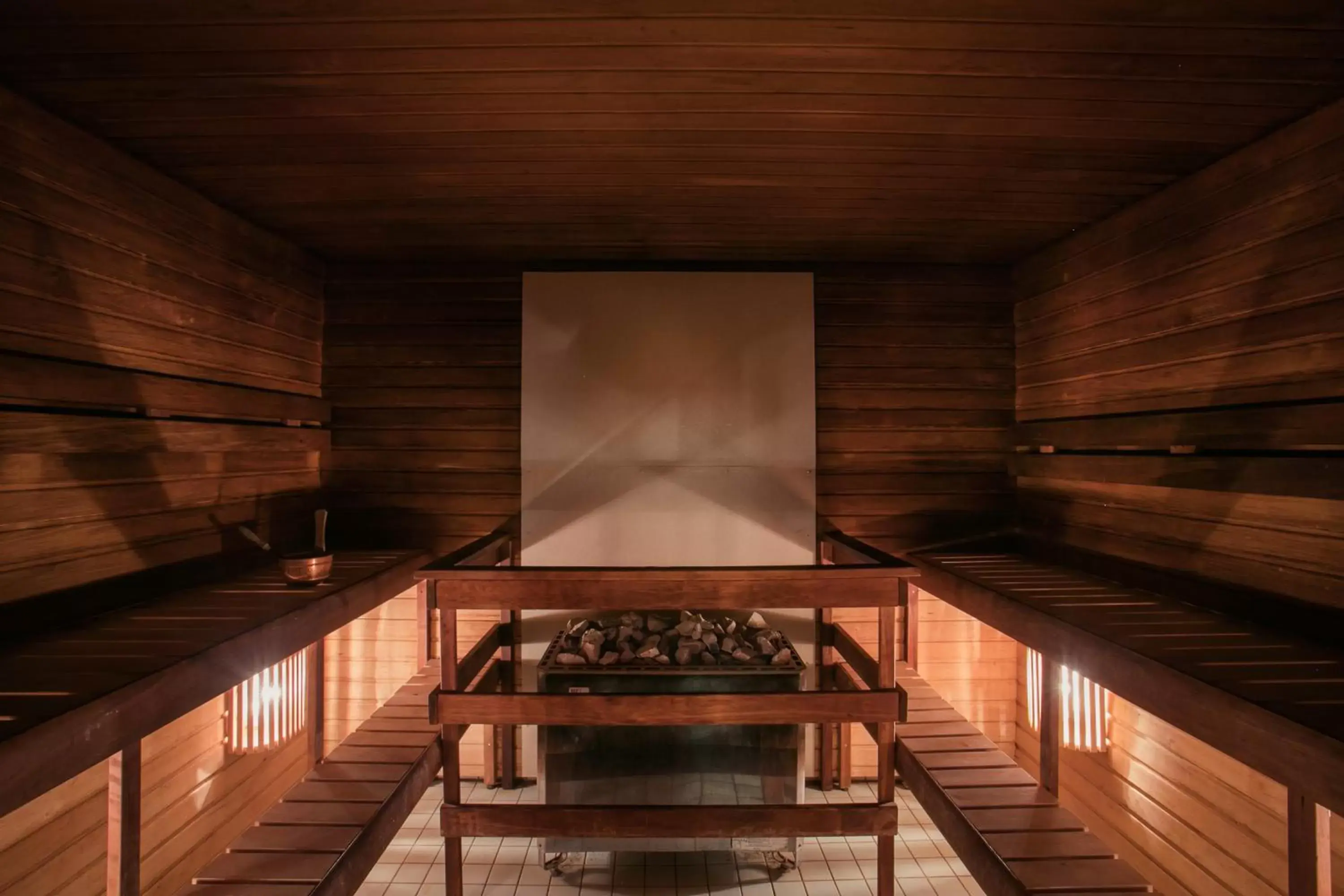 Sauna in Hestia Hotel Strand