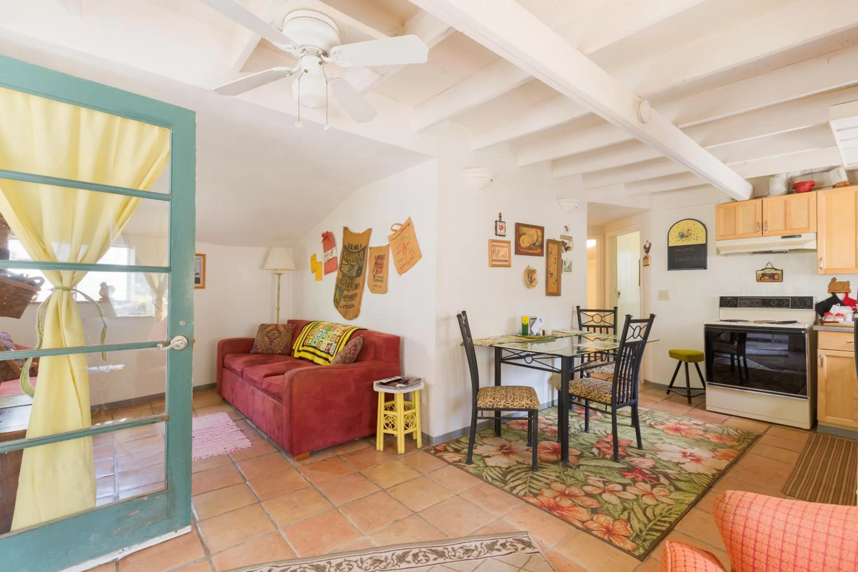 Seating Area in Crown King Cabins Bradshaw