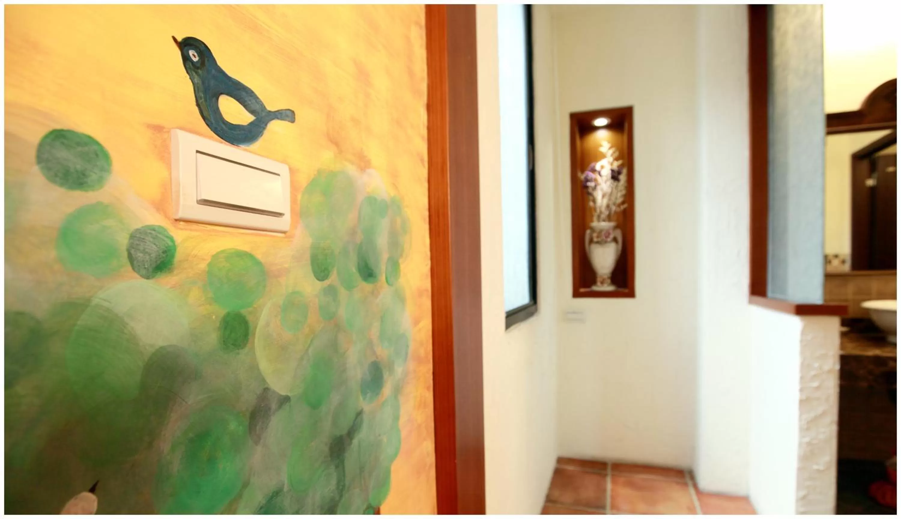 Decorative detail in Errantry Lodge & Studio