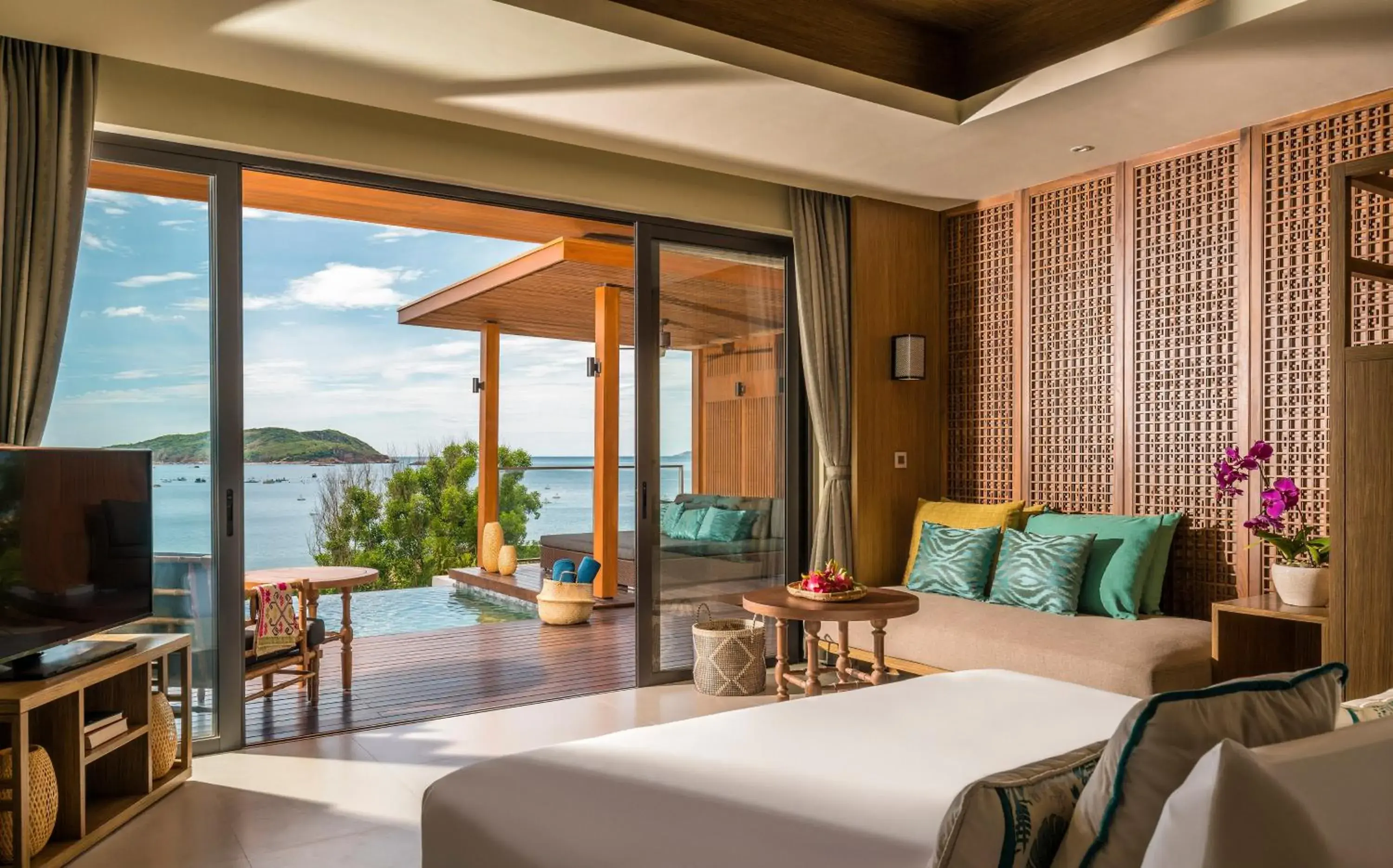 Living room in Anantara Quy Nhon Villas