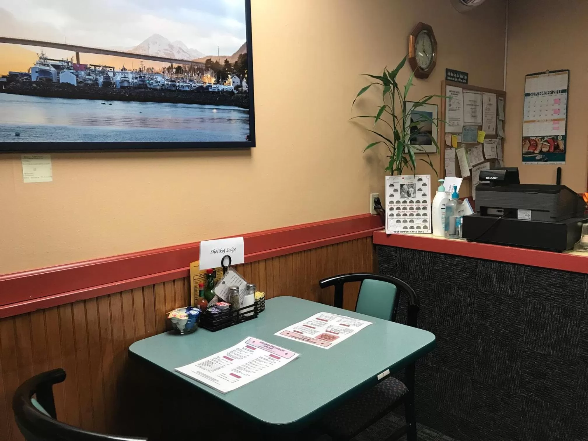 TV/Entertainment Center in Shelikof Lodge