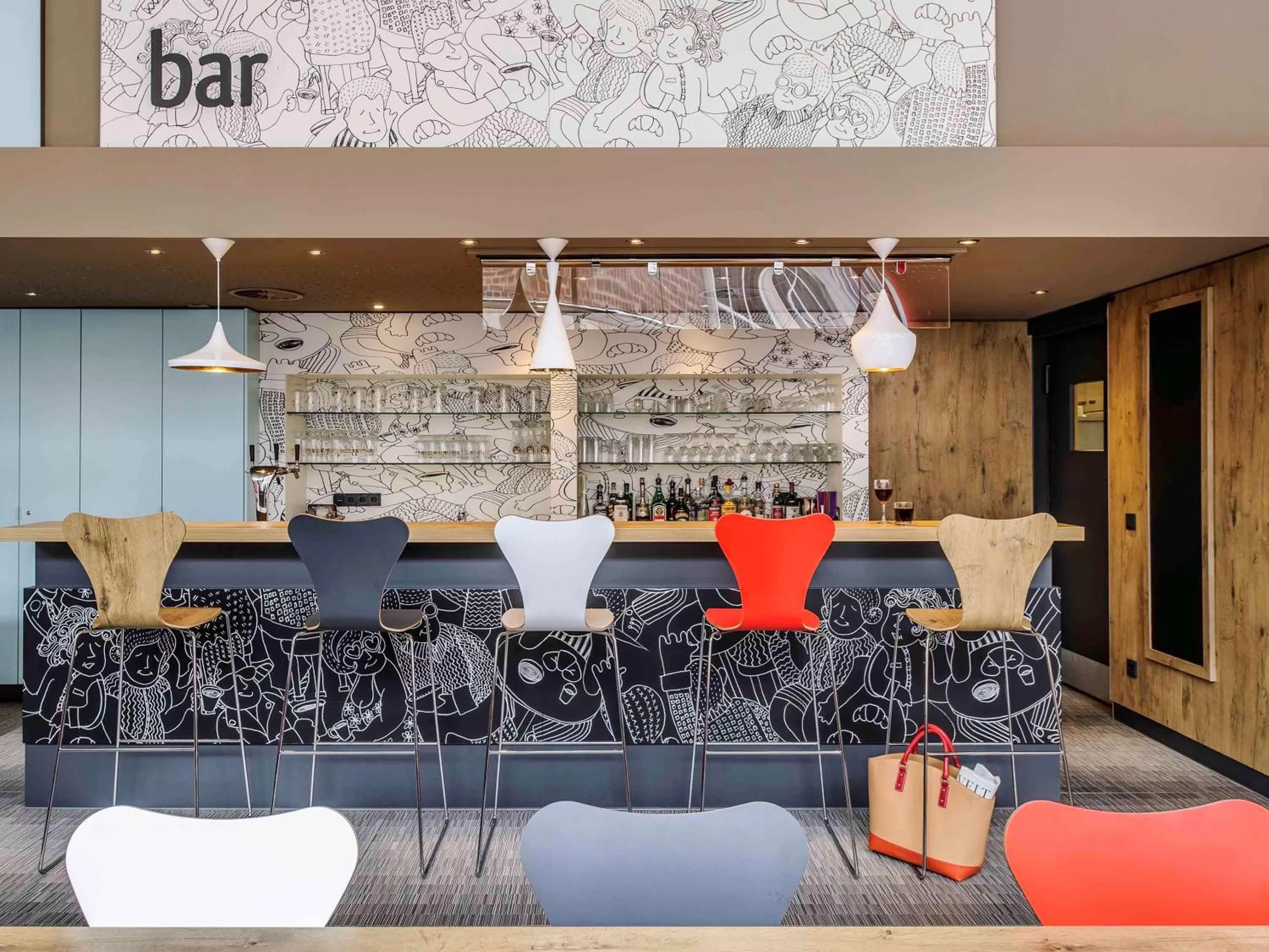 Lounge or bar in Ibis Münster City