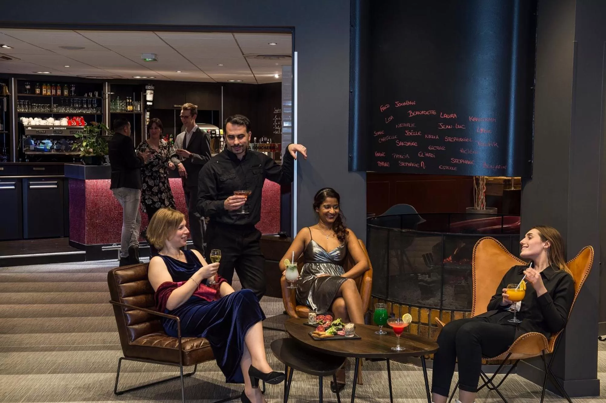 Lounge or bar in ibis Metz Nord