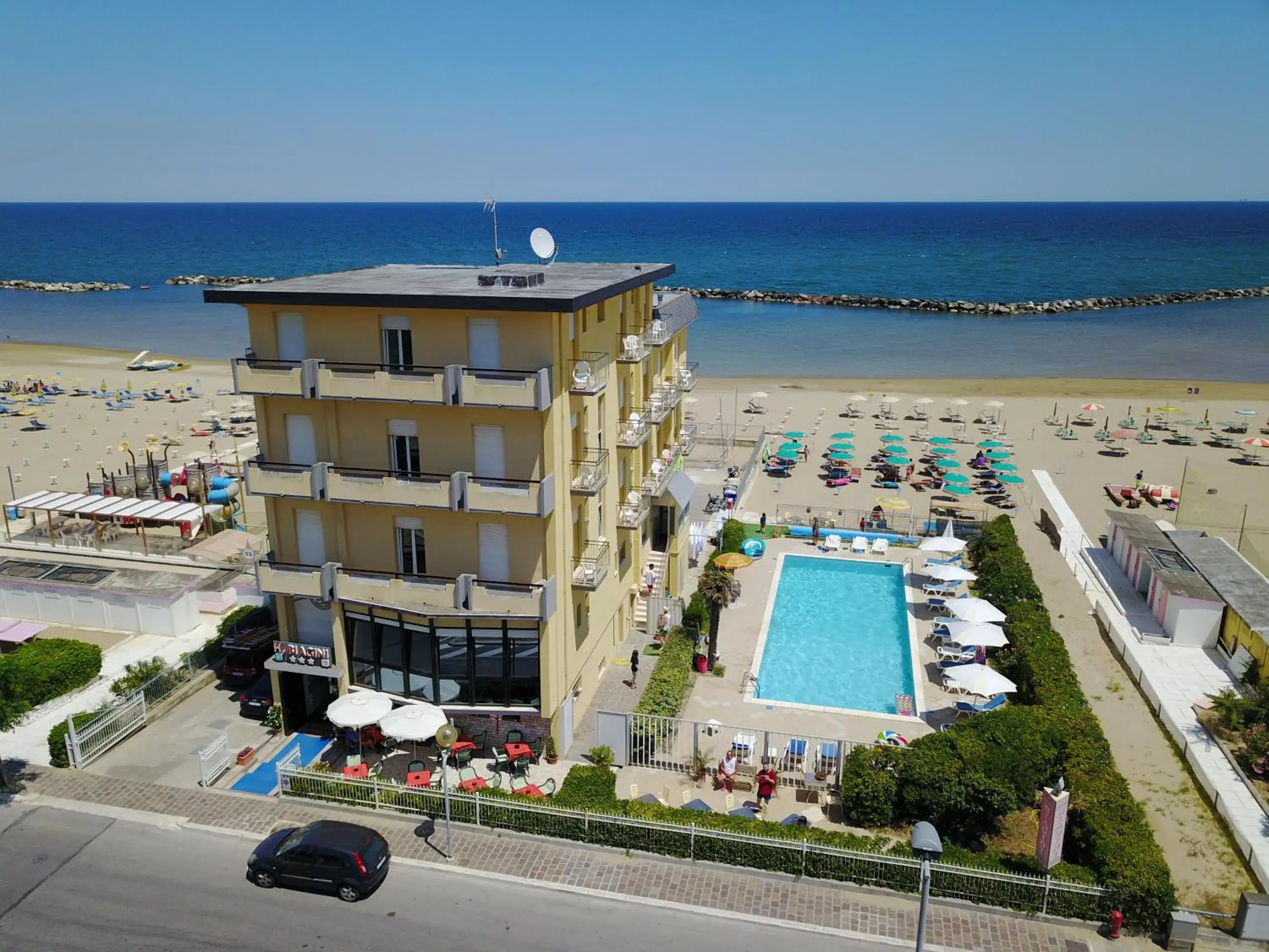 Pool View in Hotel Biagini