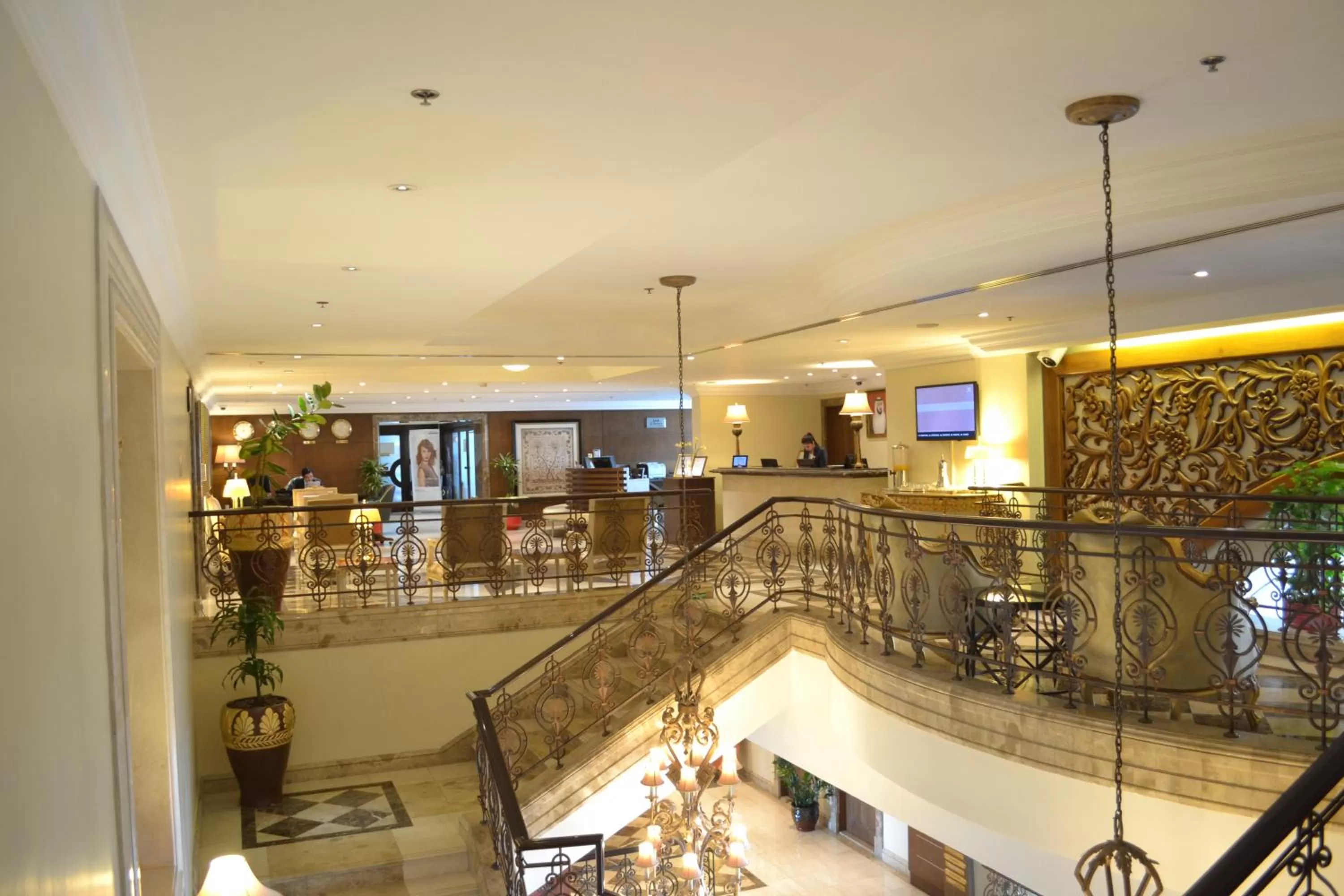 Lobby or reception in Sheraton Khalidiya Hotel