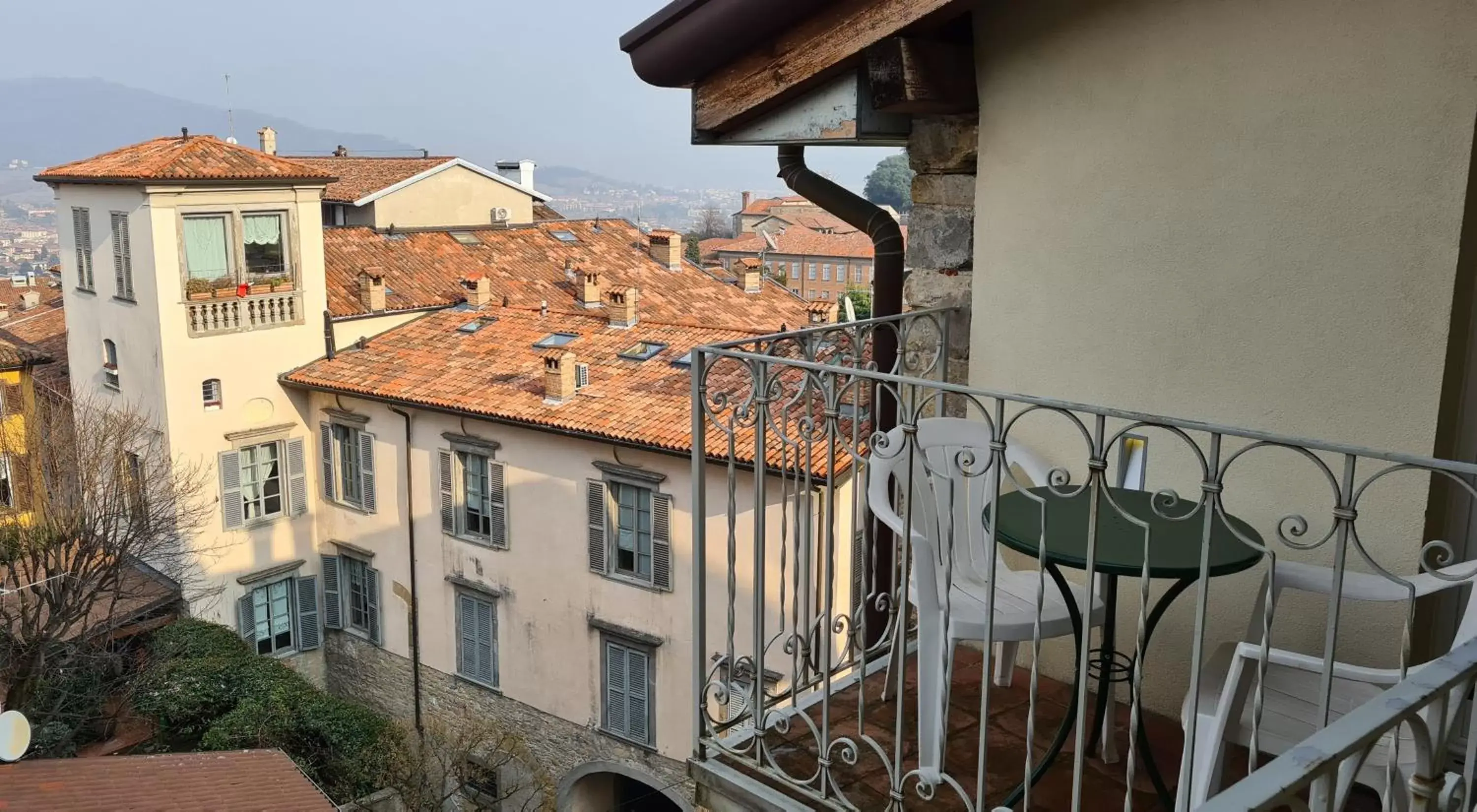 Balcony/Terrace in Hotel Piazza Vecchia