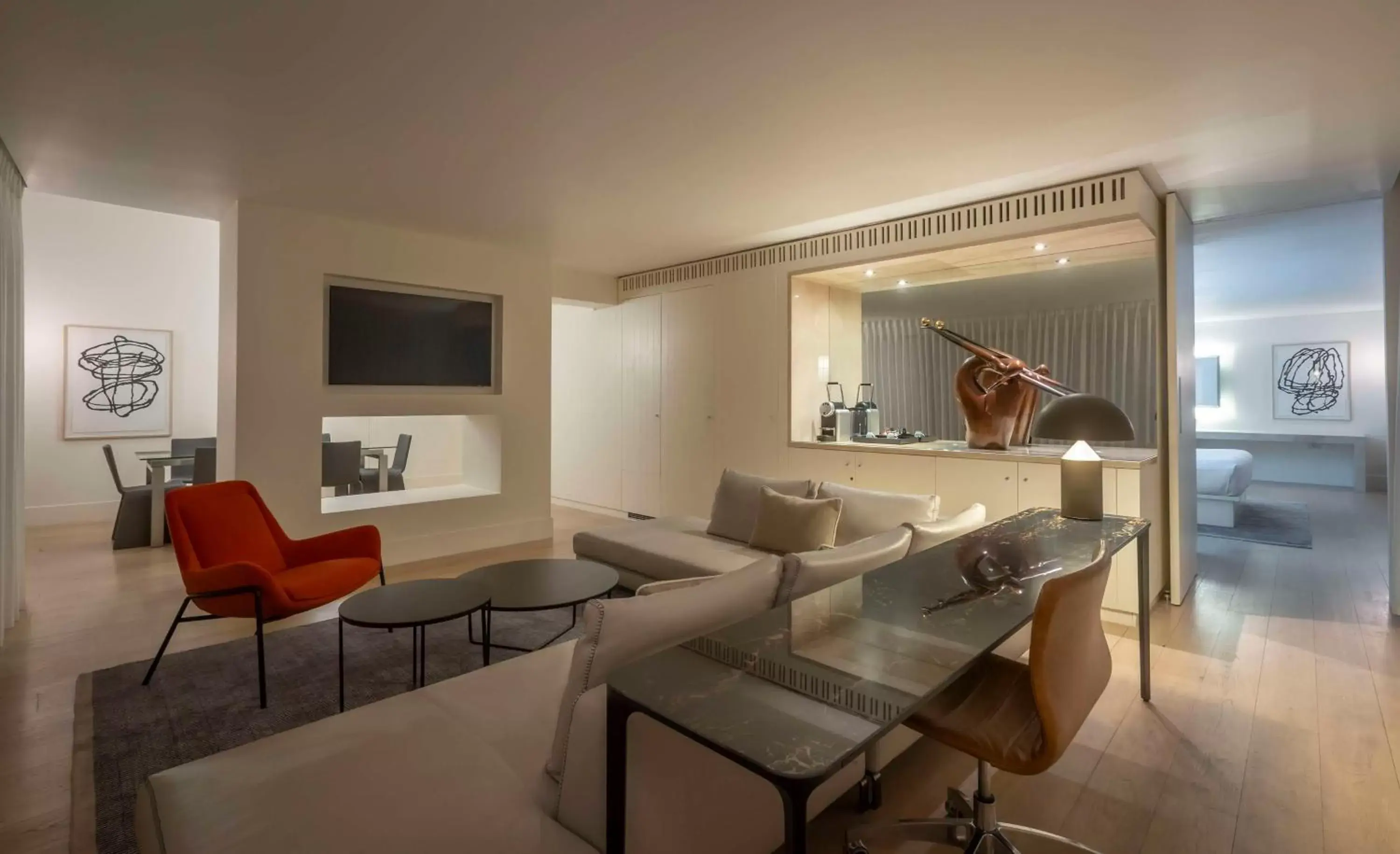Bedroom, Seating Area in The Morrison Dublin, Curio Collection by Hilton