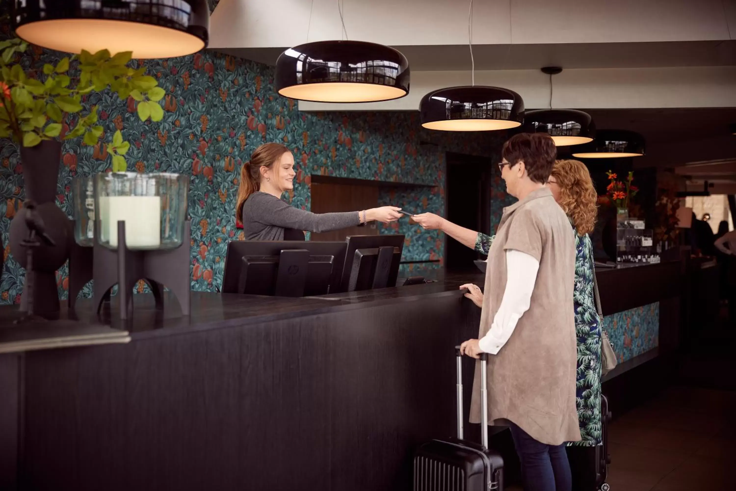 Lobby or reception in Van der Valk Drachten