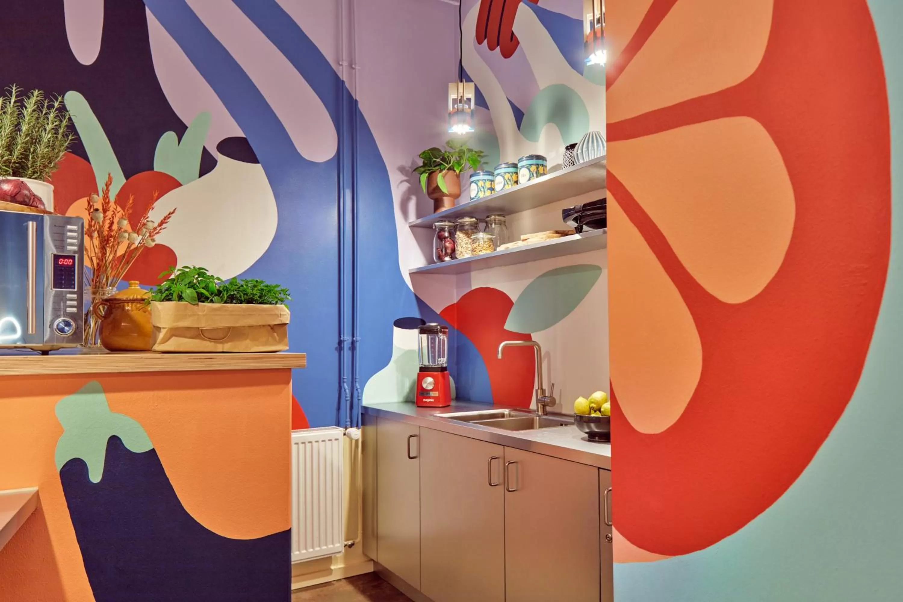 Kitchen or kitchenette in CityHub Copenhagen