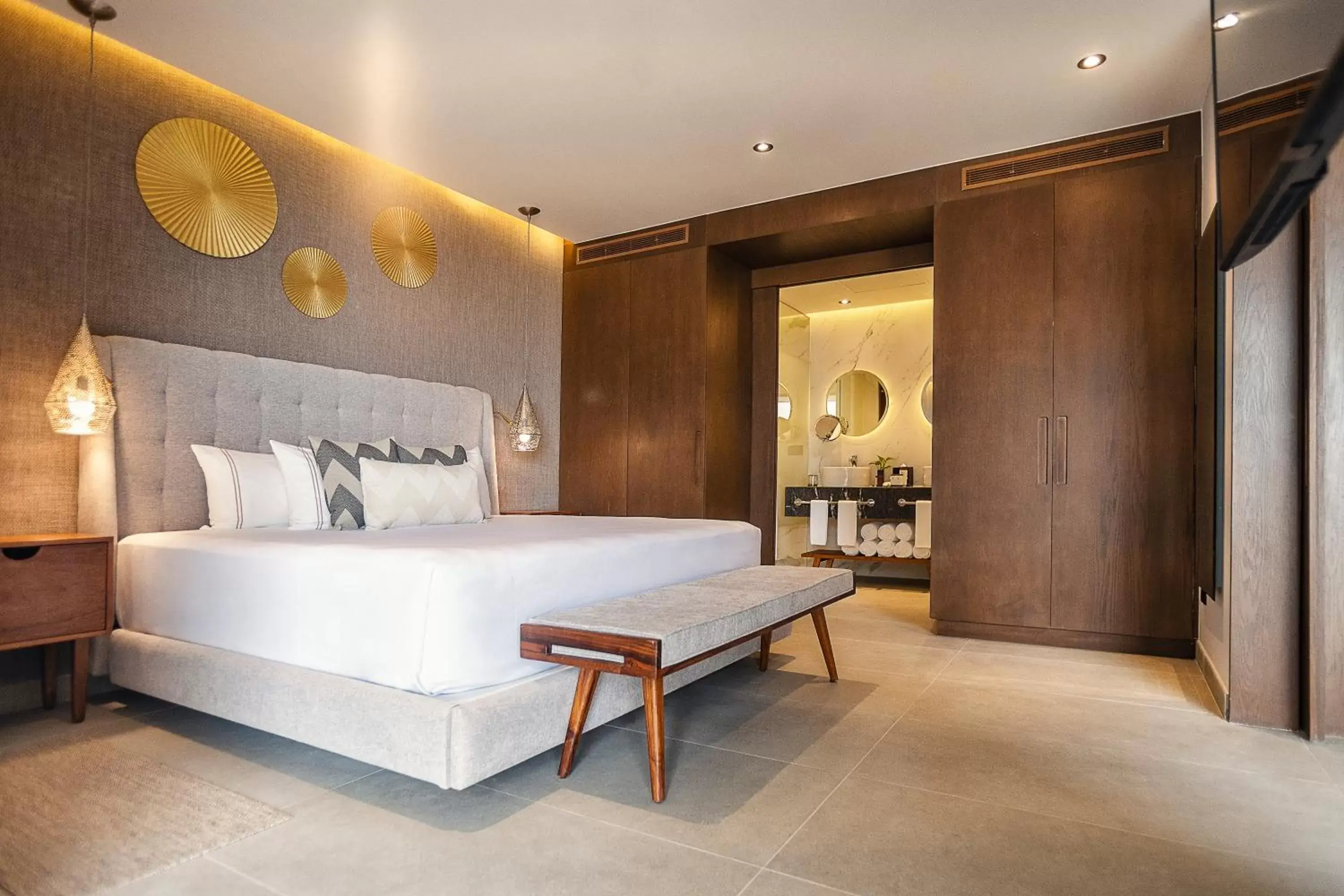 Bed in The Fives Oceanfront Bed in The Fives Oceanfront