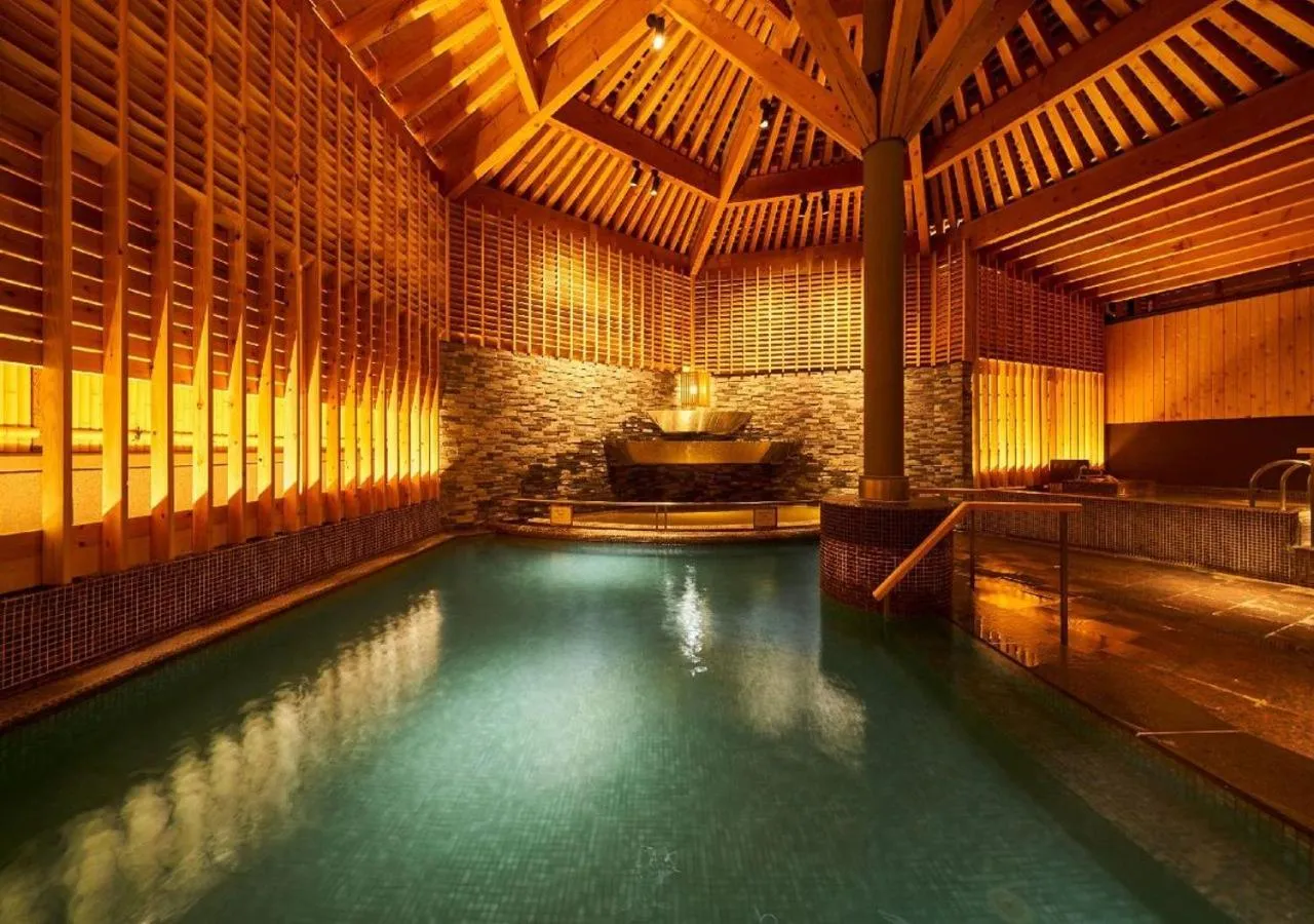Hot Spring Bath in Hakodate Hotel Banso