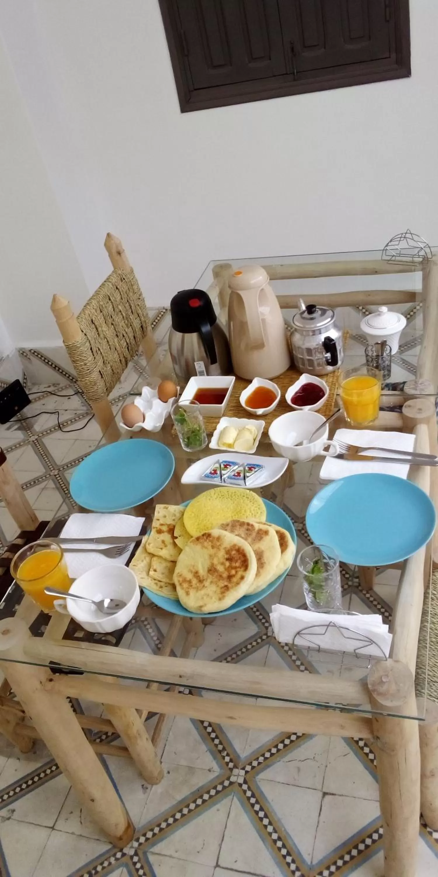 Breakfast in Riad Papadou
