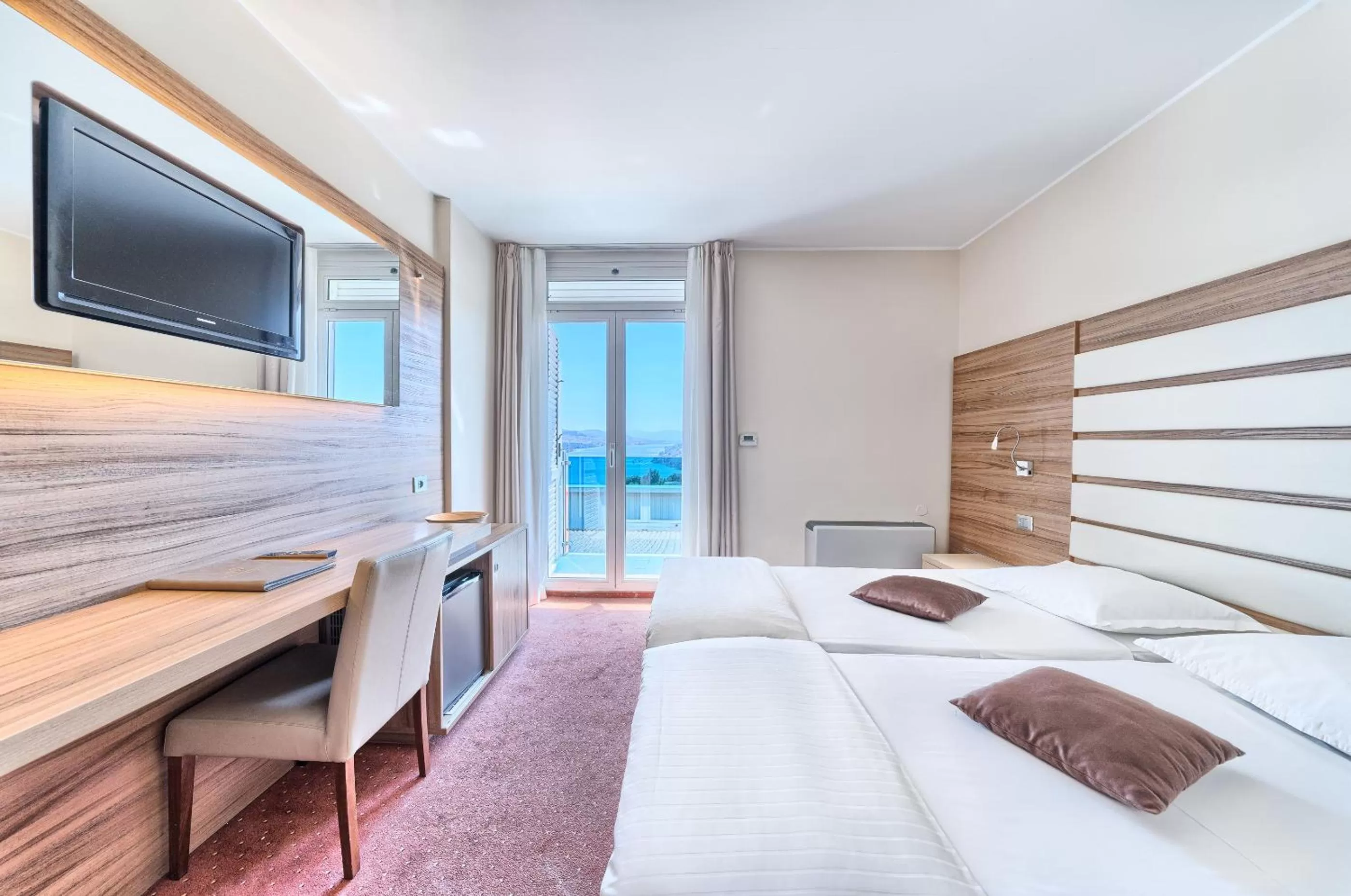 Bed in Hotel Panorama