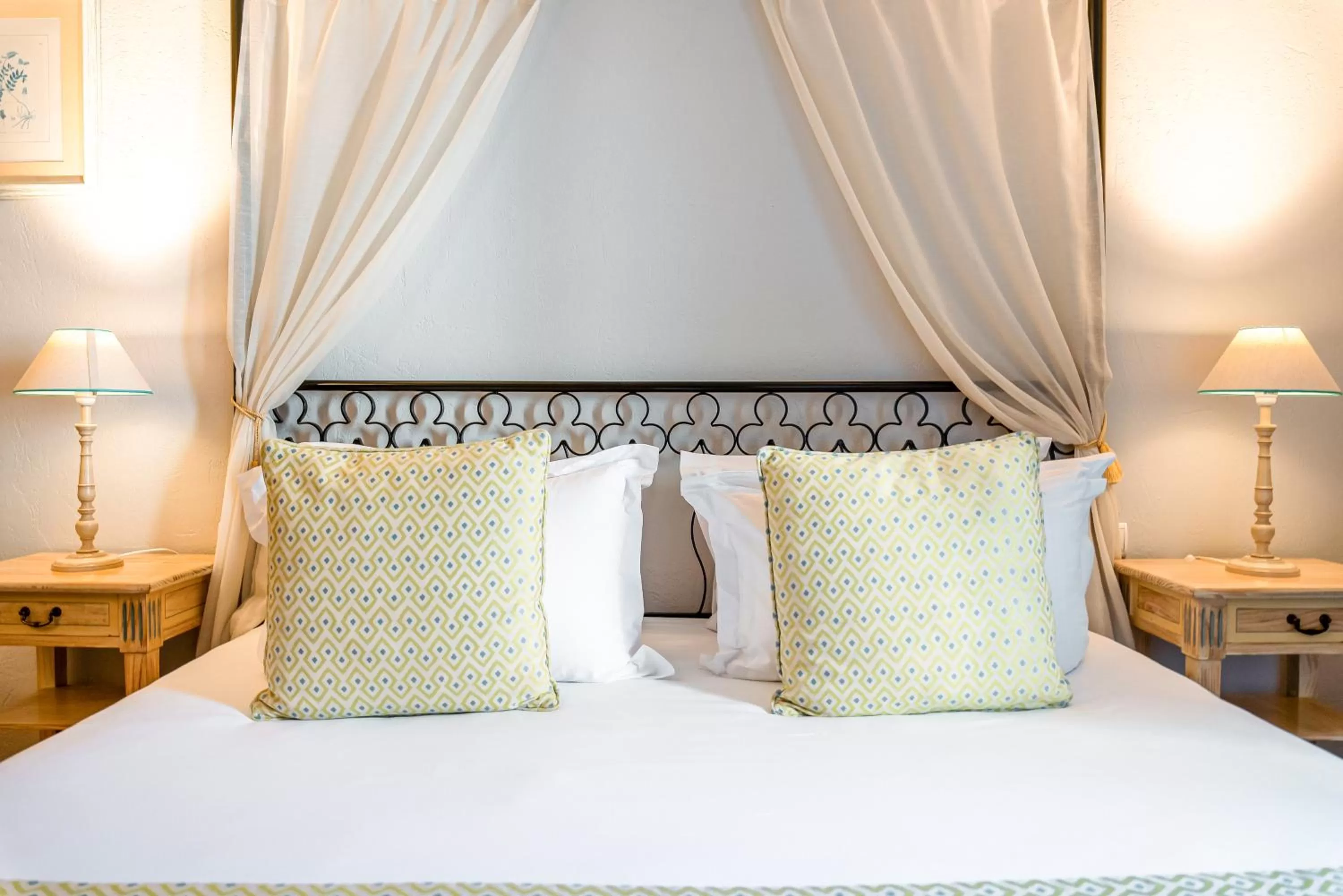 Bed in Villa Alessandra