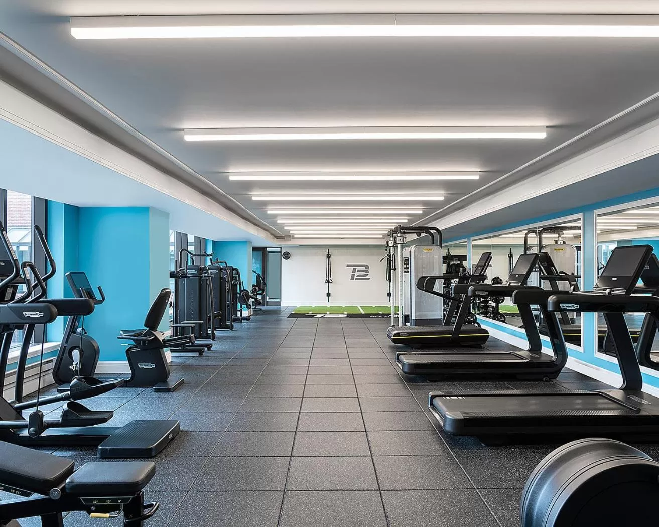 Fitness centre/facilities in Four Seasons Boston