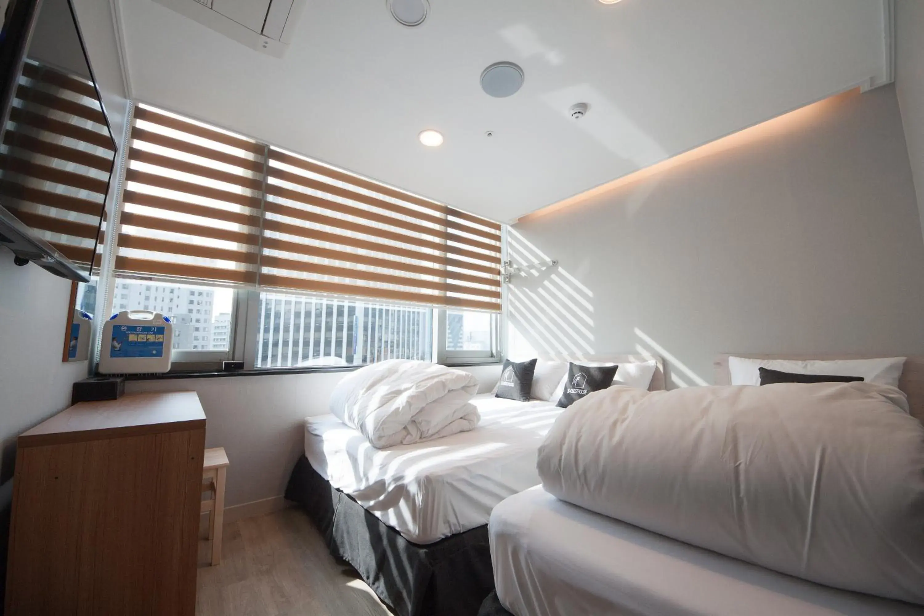 Bedroom, Bed in K-Guesthouse Dongdaemun Premium