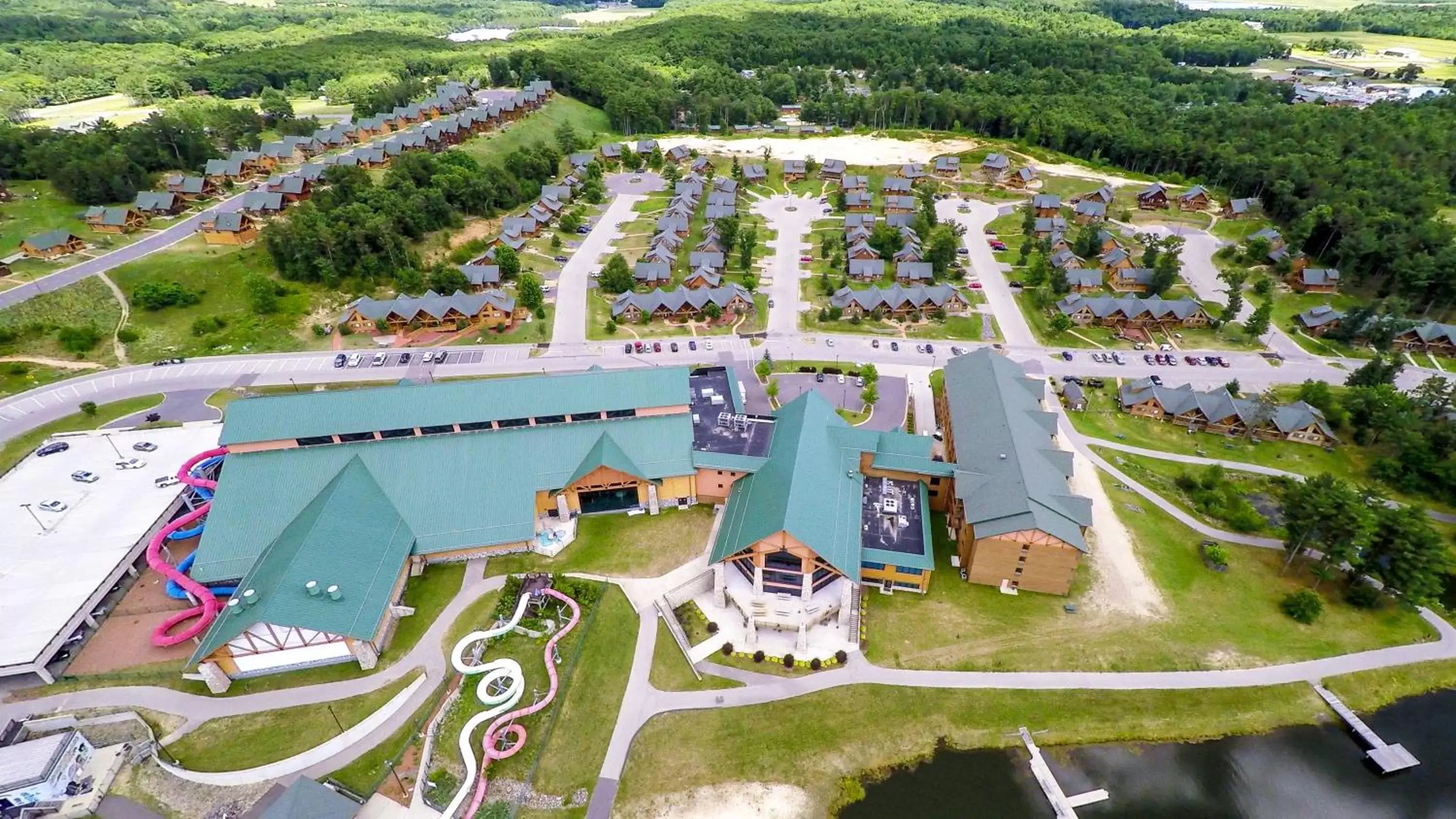 Bird's eye view, Bird's-eye View in Three Bears Resort