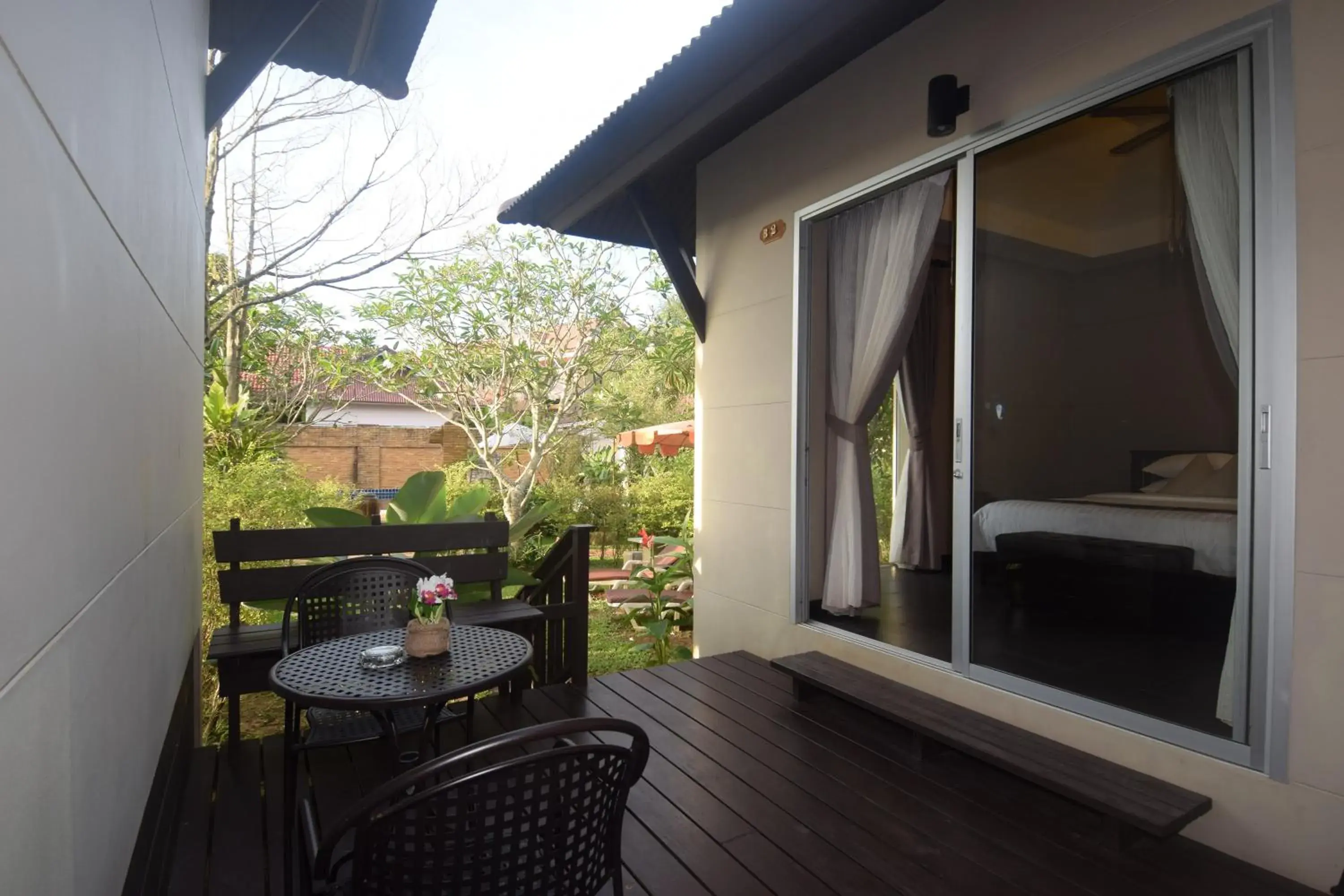 Balcony/Terrace in Clean Beach Resort