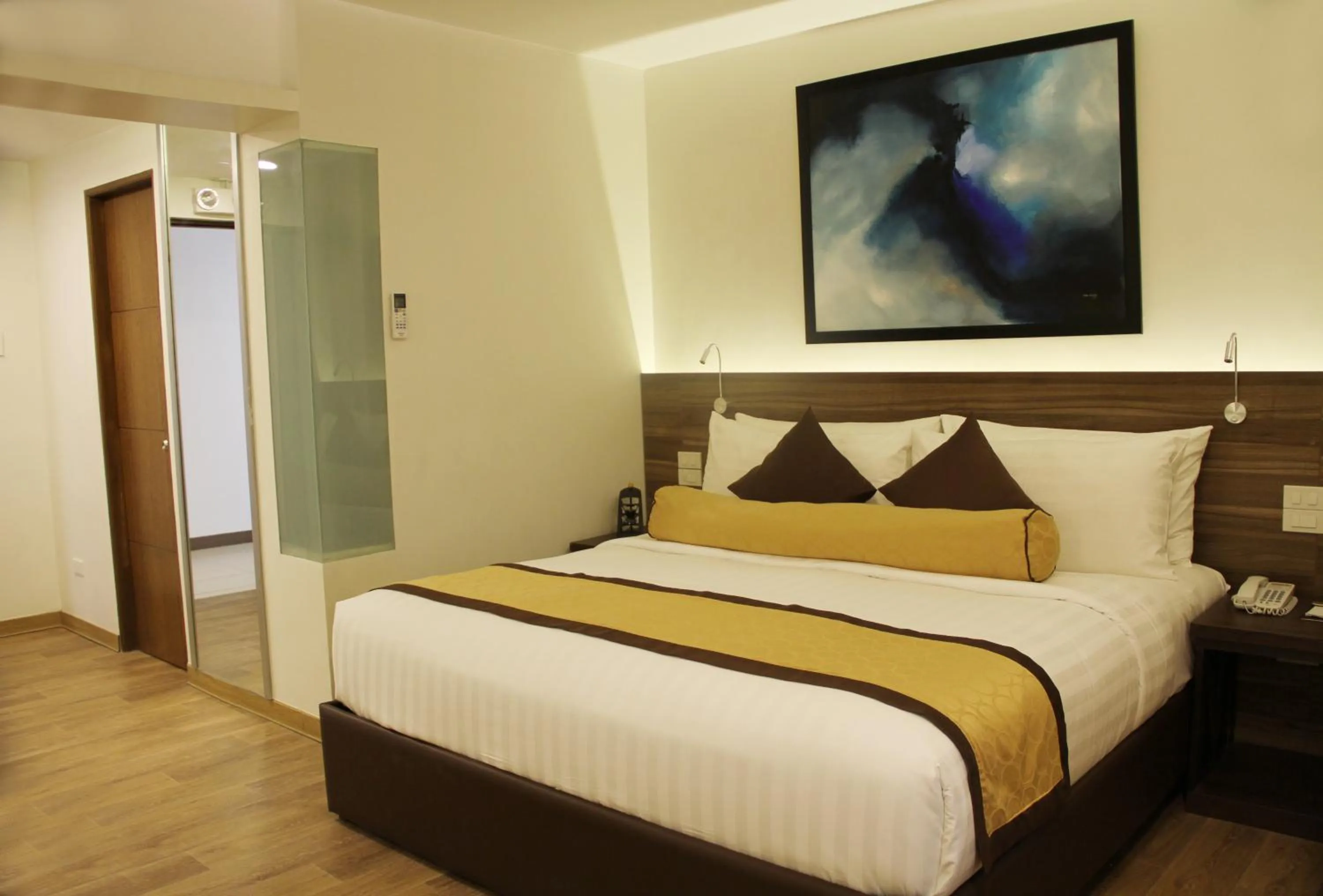 Bedroom, Bed in Hotel Marciano