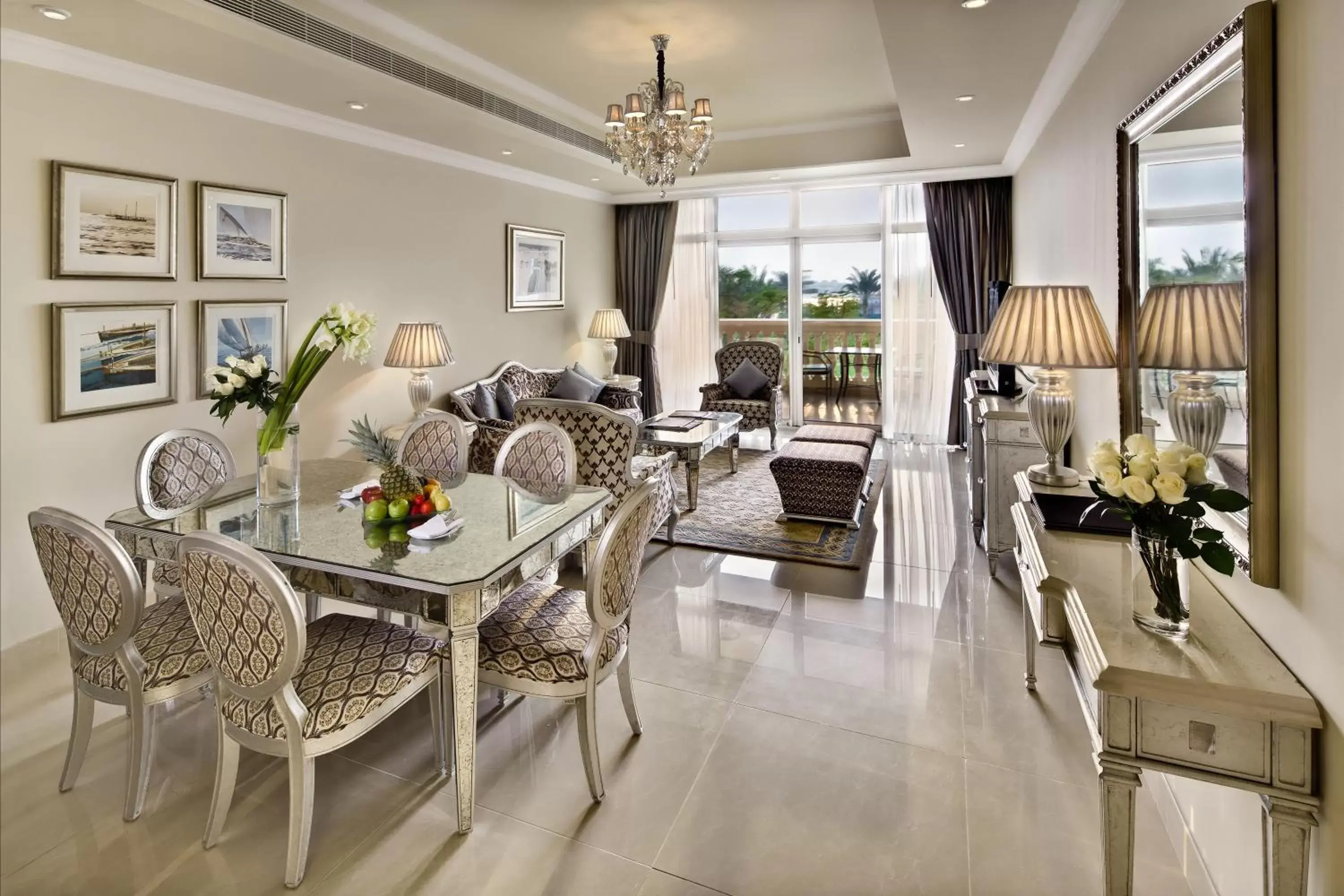 Living room in Kempinski Hotel & Residences Palm Jumeirah