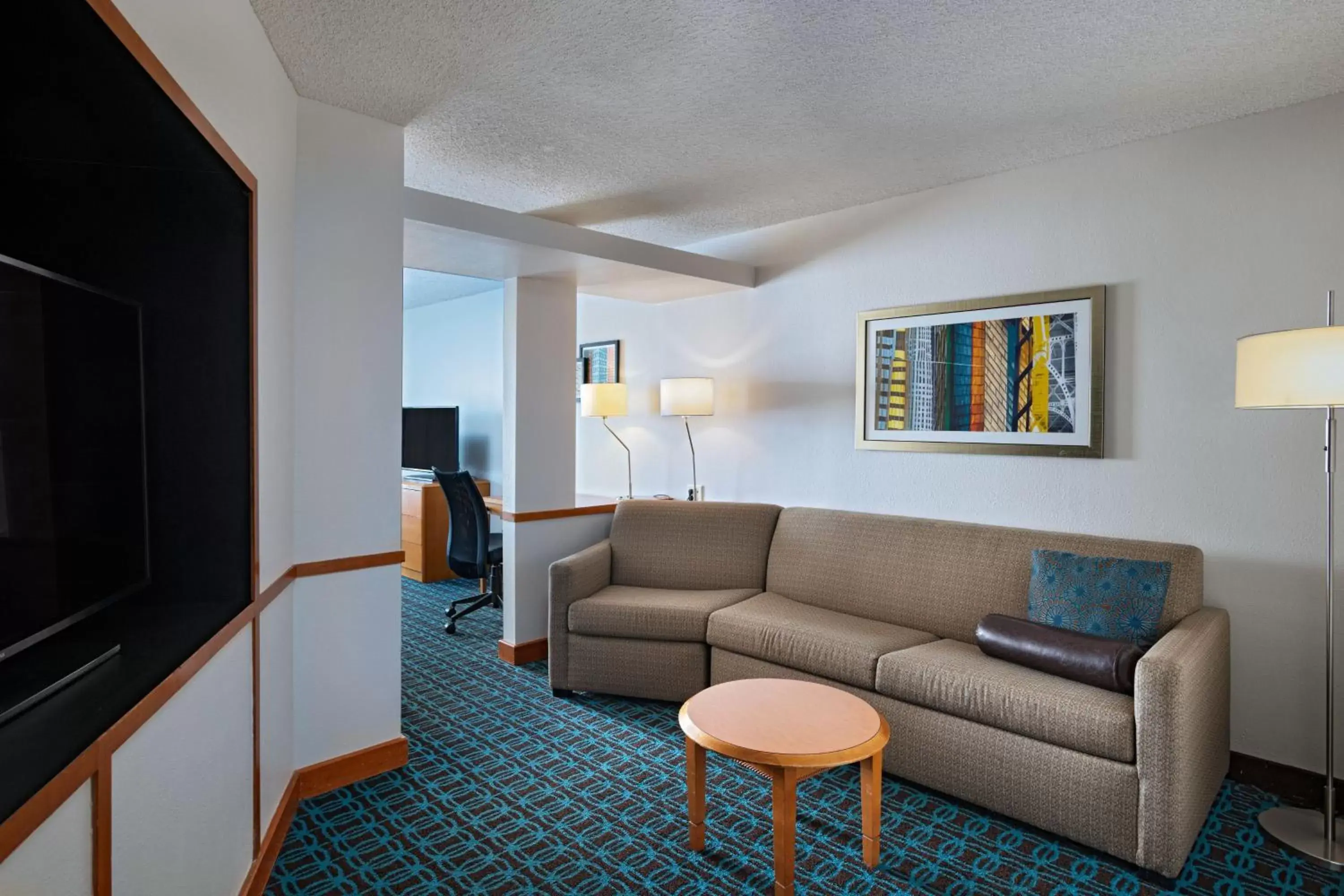 Living room, Seating Area in Fairfield Inn and Suites by Marriott McAllen