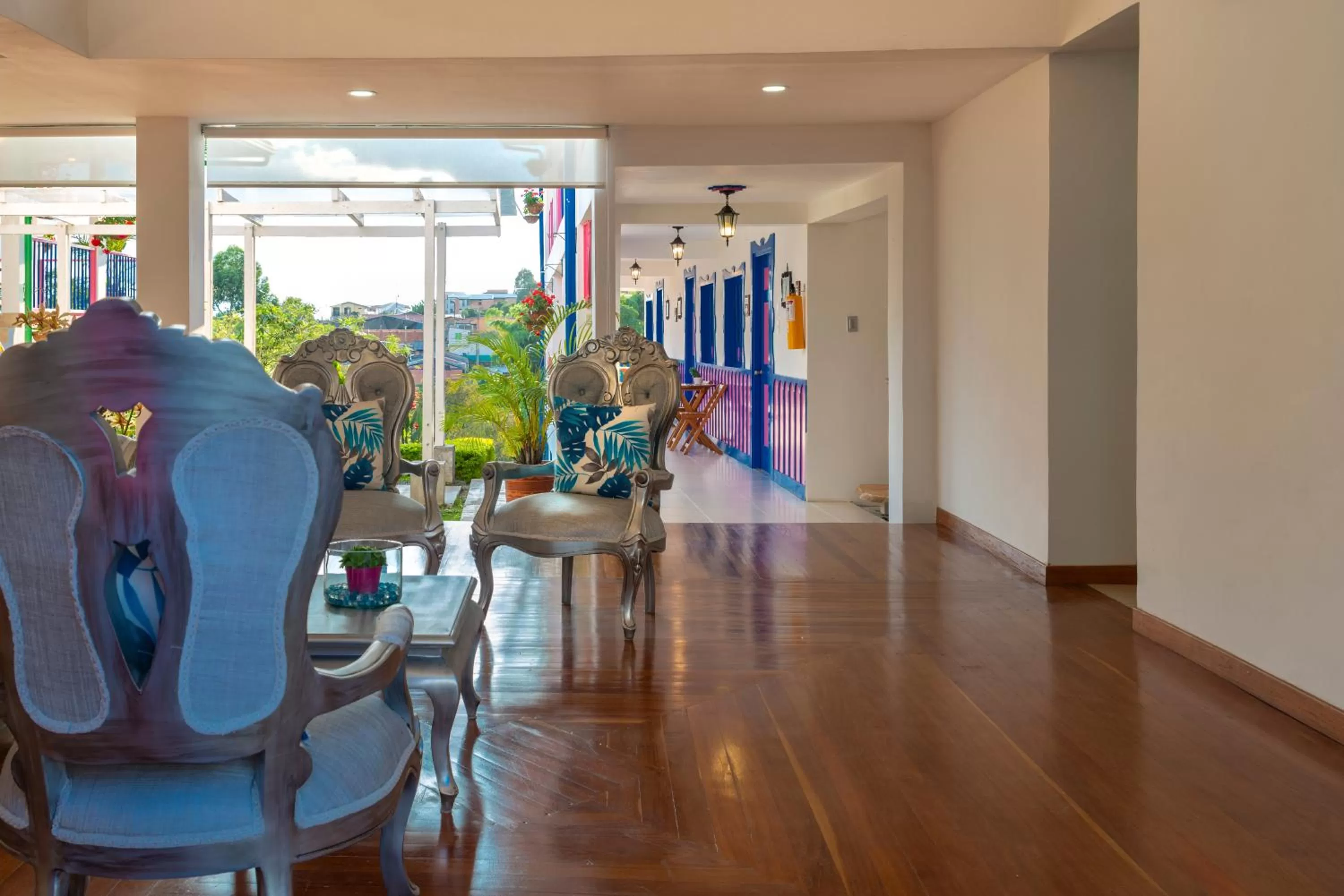 Lobby or reception in Hotel El Jardin