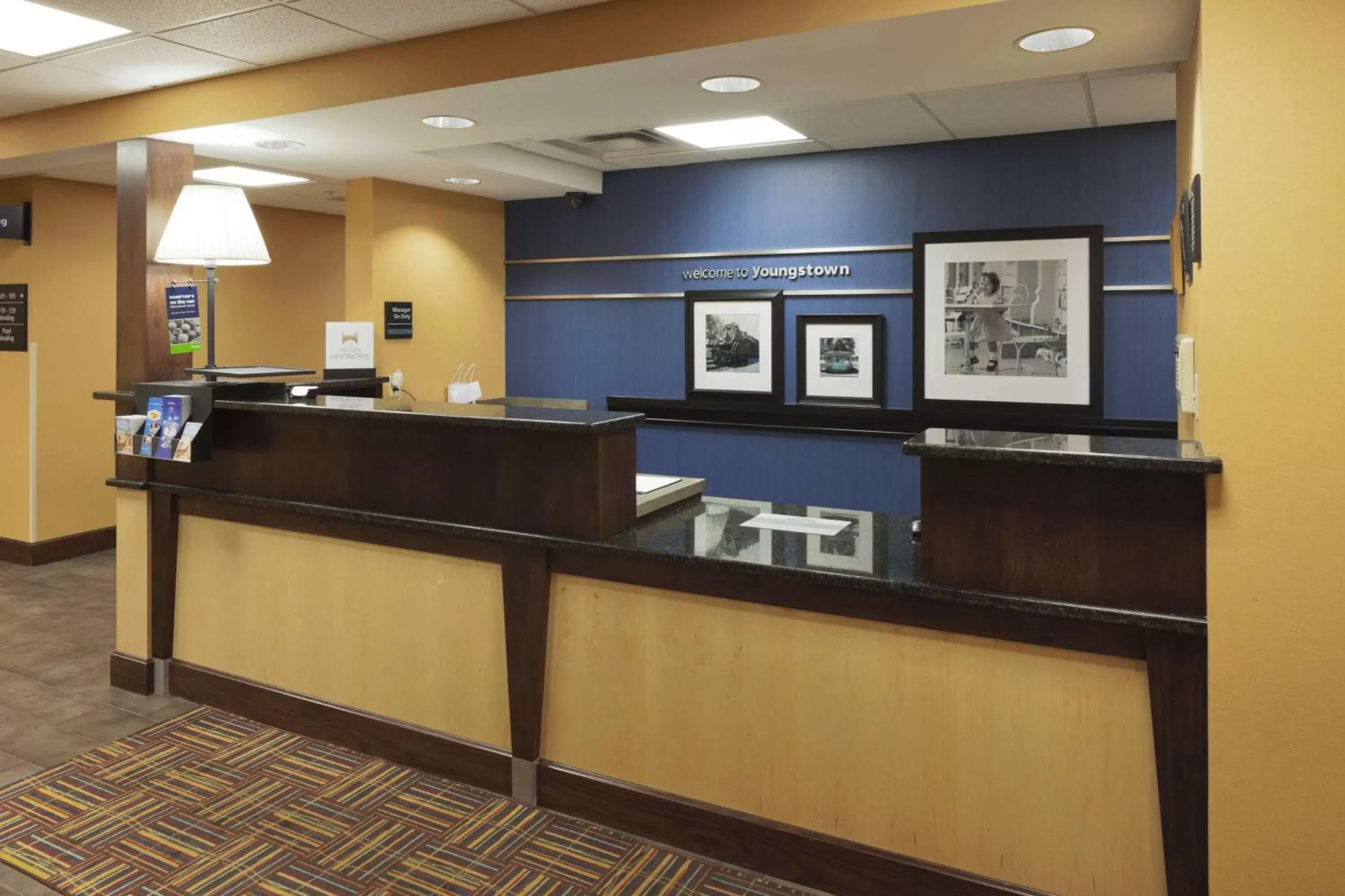 Lobby or reception, Lobby/Reception in Hampton Inn Youngstown-North