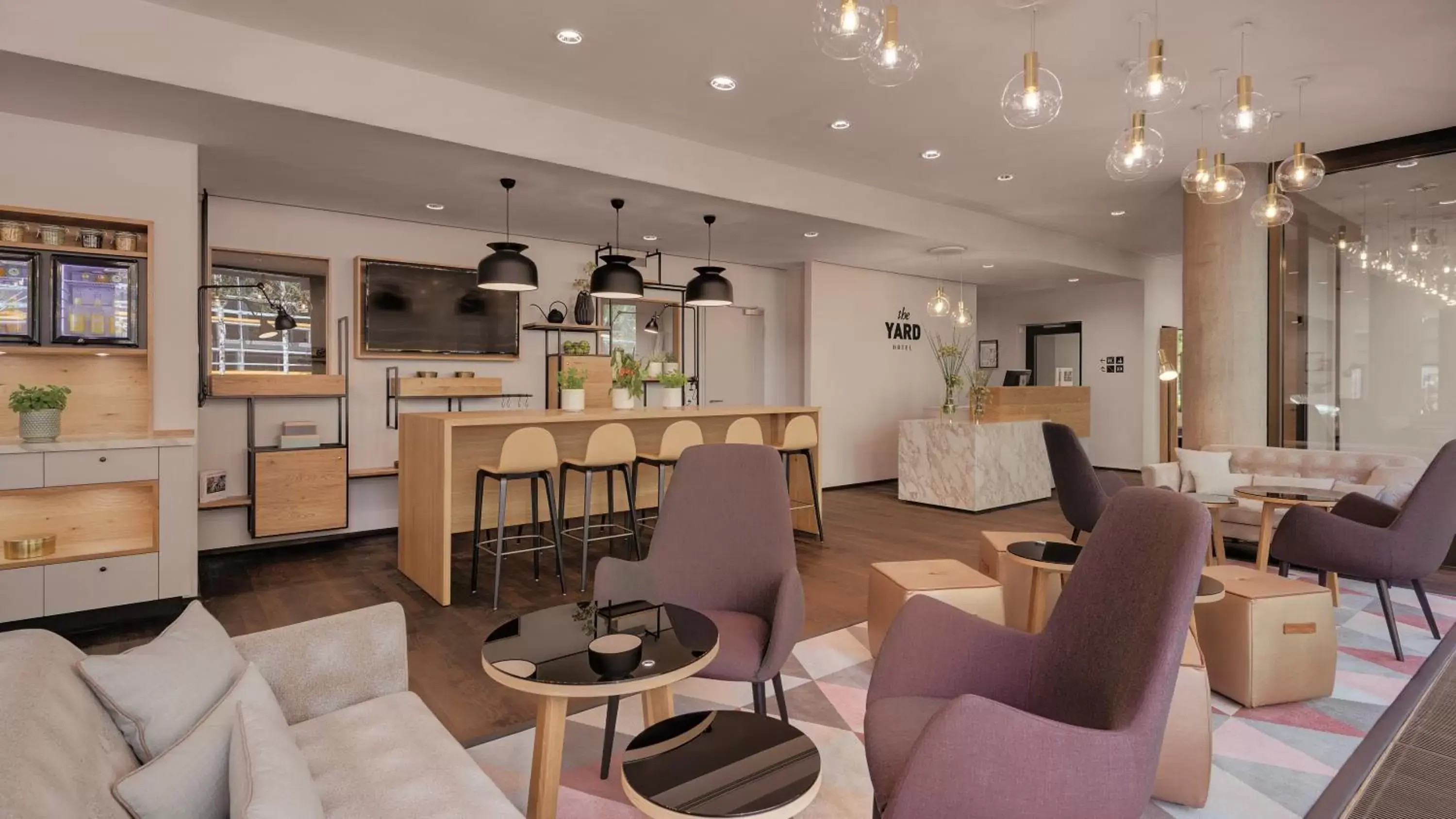 Lobby or reception in Hotel the YARD Berlin Lobby or reception in Hotel the YARD Berlin