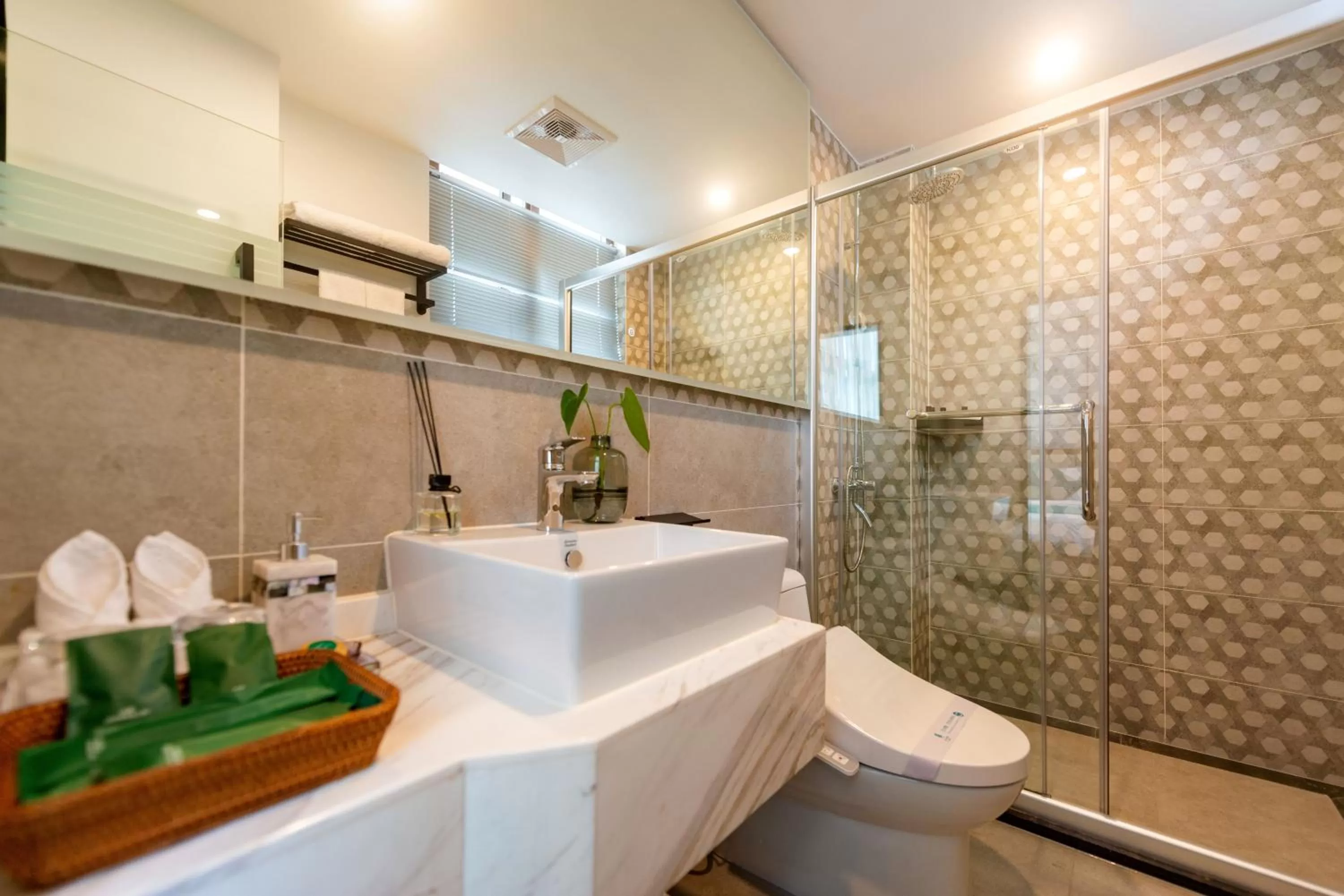 Bathroom in Li River Resort Villa Hotel