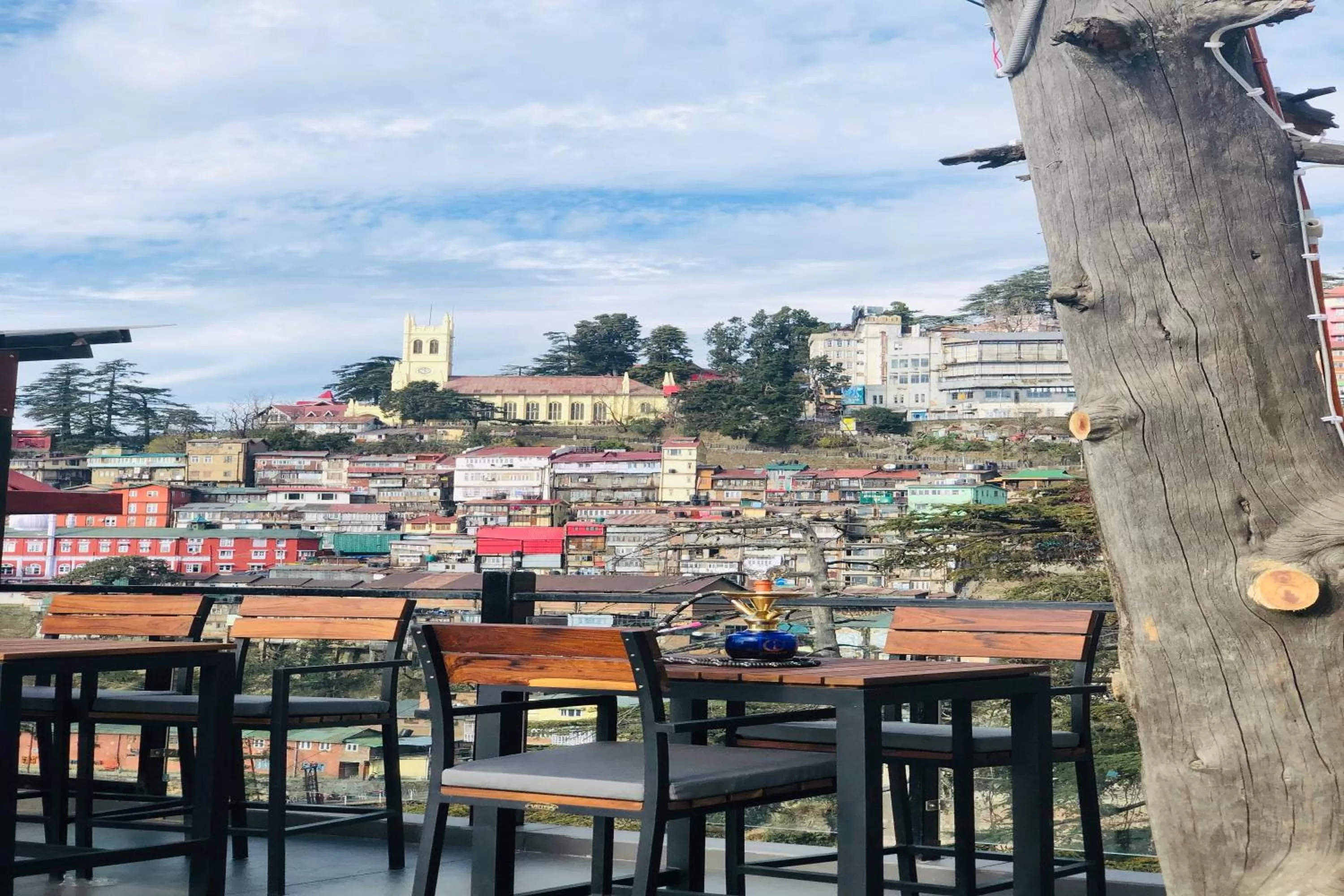 Restaurant/places to eat in Hotel Willow Banks Shimla